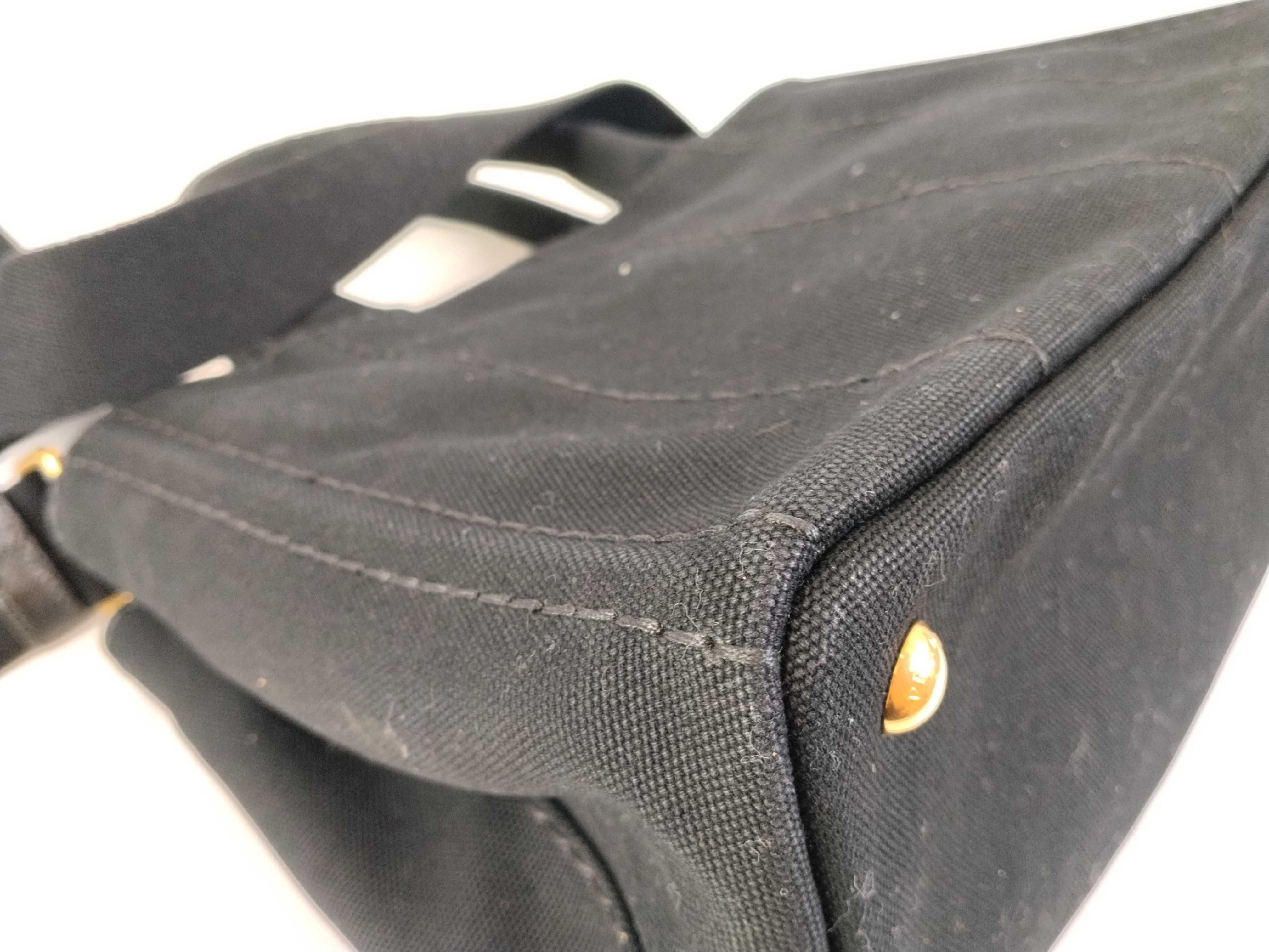 Canapa Canvas 2-Way Handbag, Black, 1BG439, ​​Unsigned Guarantee Card Included. — view 8