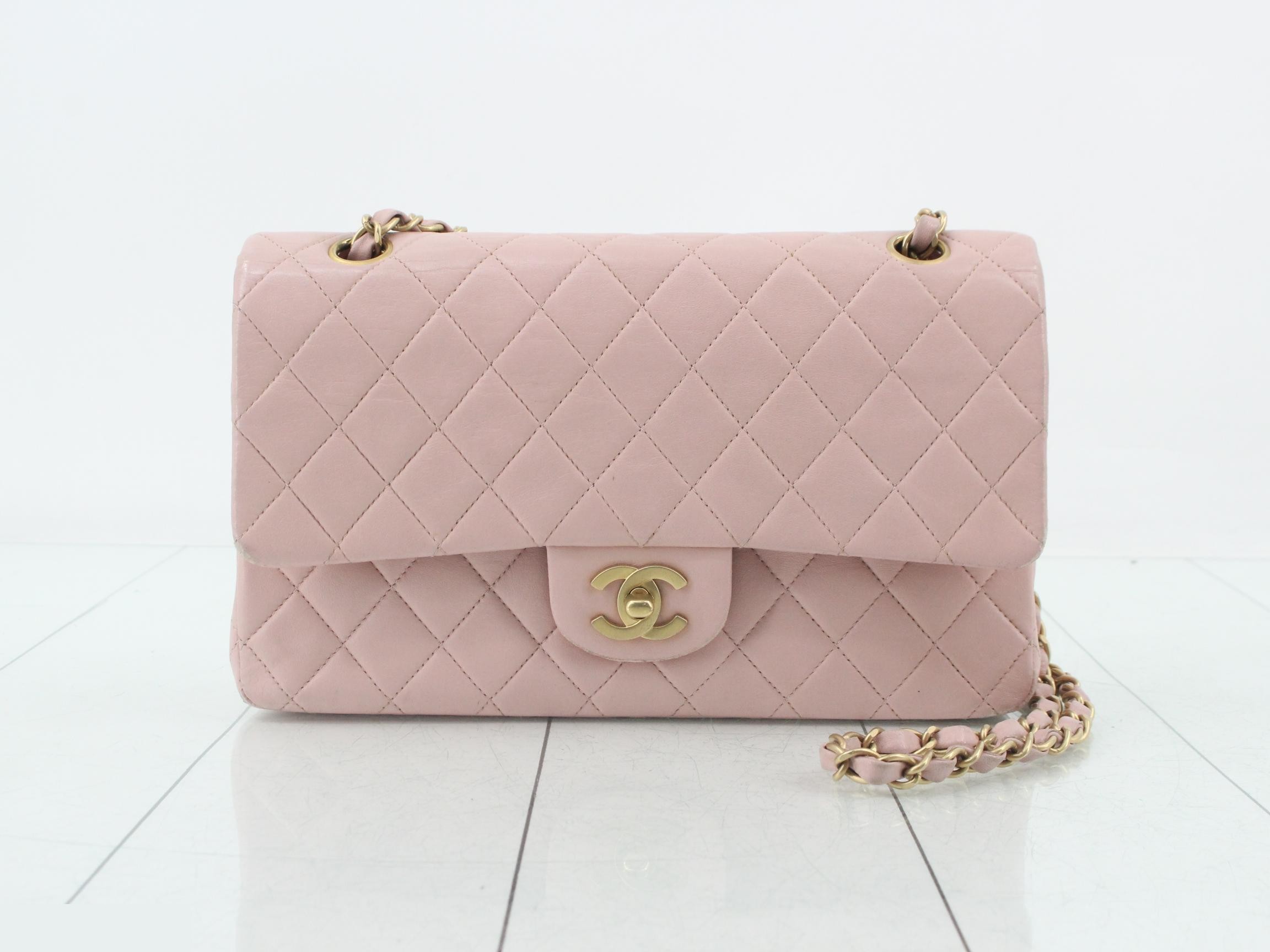 Double flap 25 Matelassé chain shoulder bag