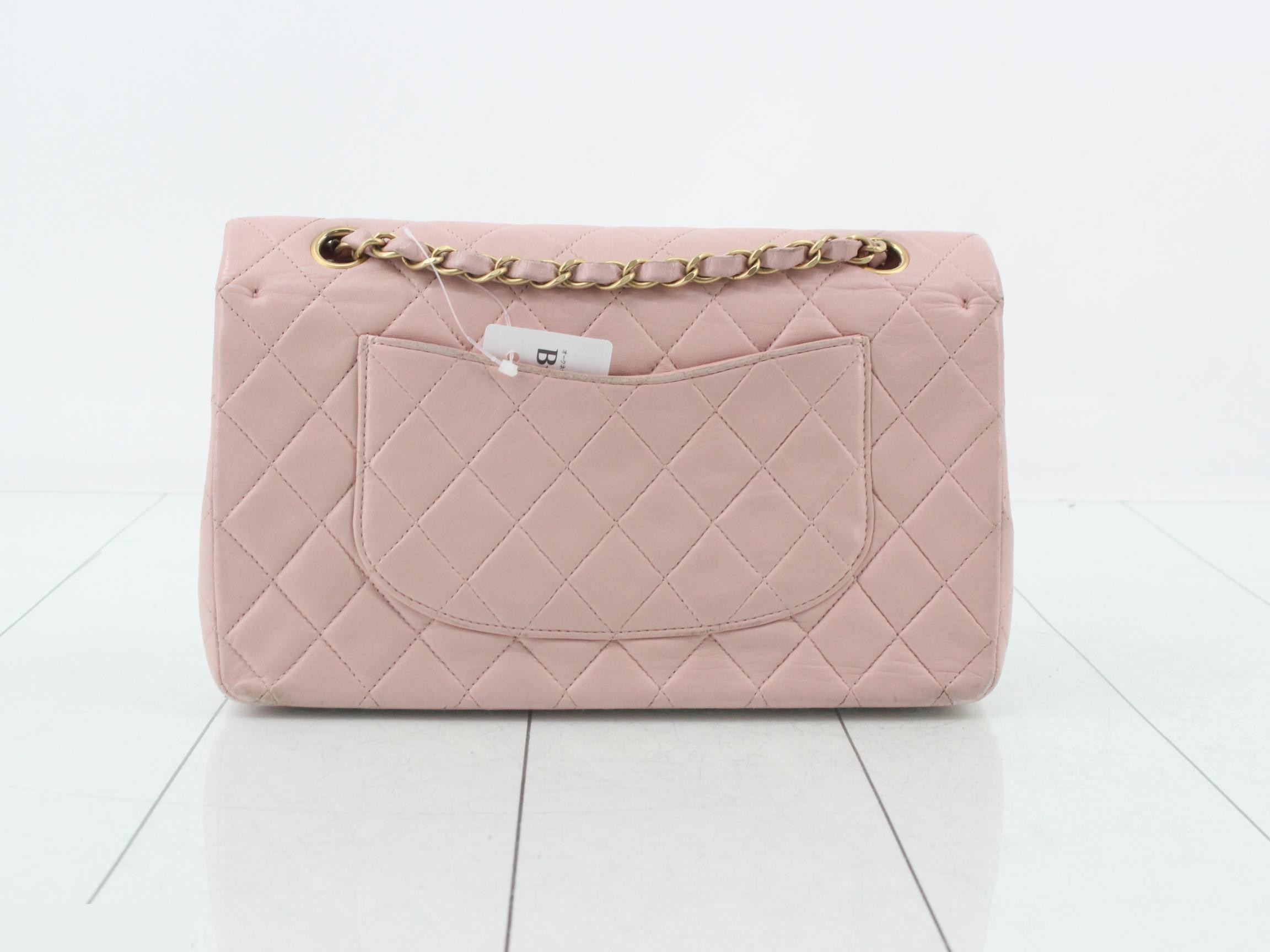 Double flap 25 Matelassé chain shoulder bag — view 2