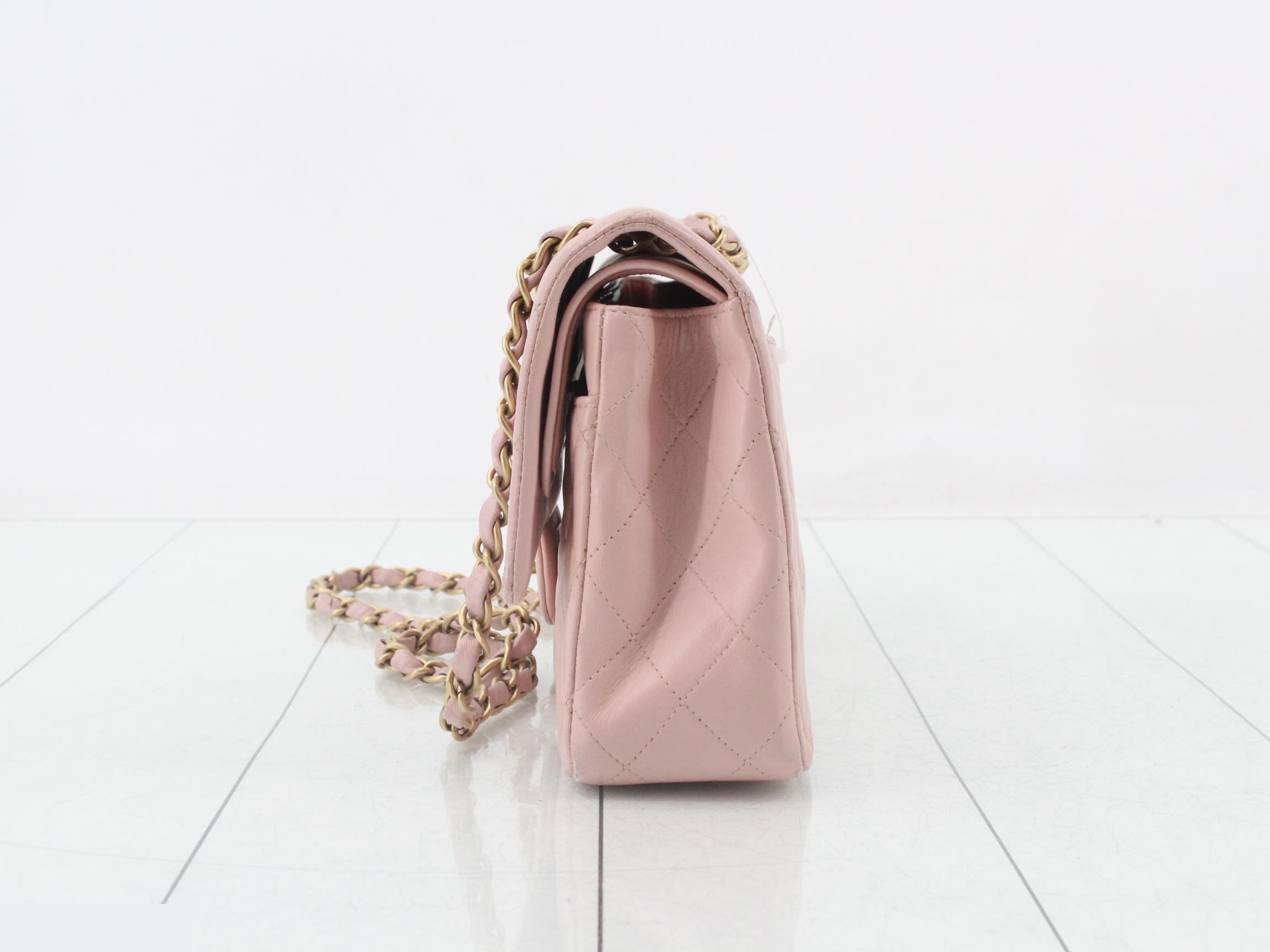 Double flap 25 Matelassé chain shoulder bag — view 3