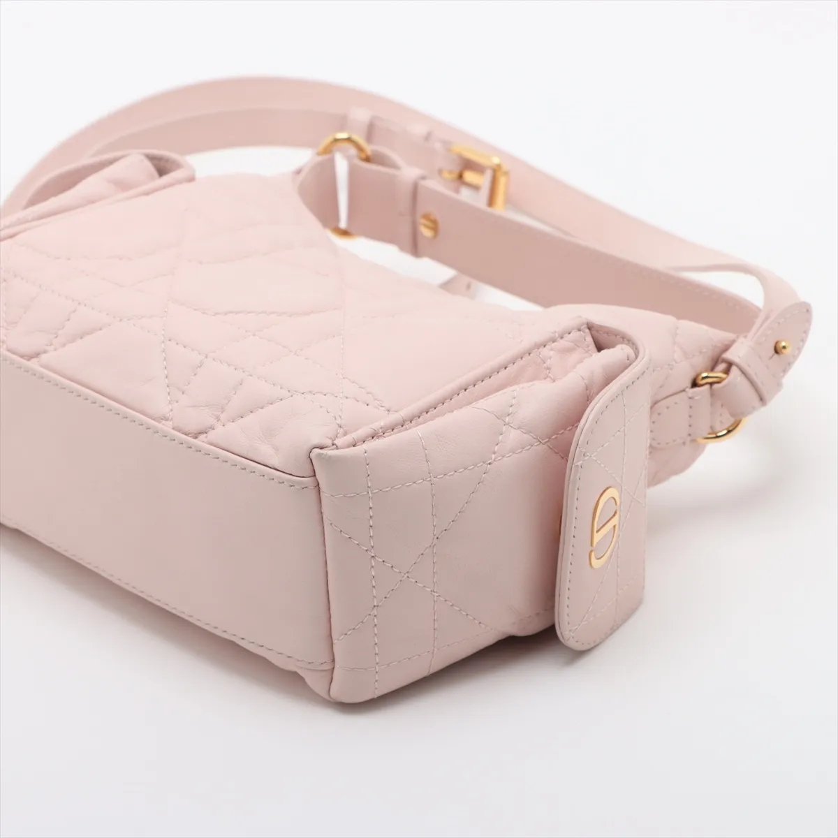 Macrocanage D-Dream Mini Bag Leather 2WAY Handbag Pink Lucky Star — view 3