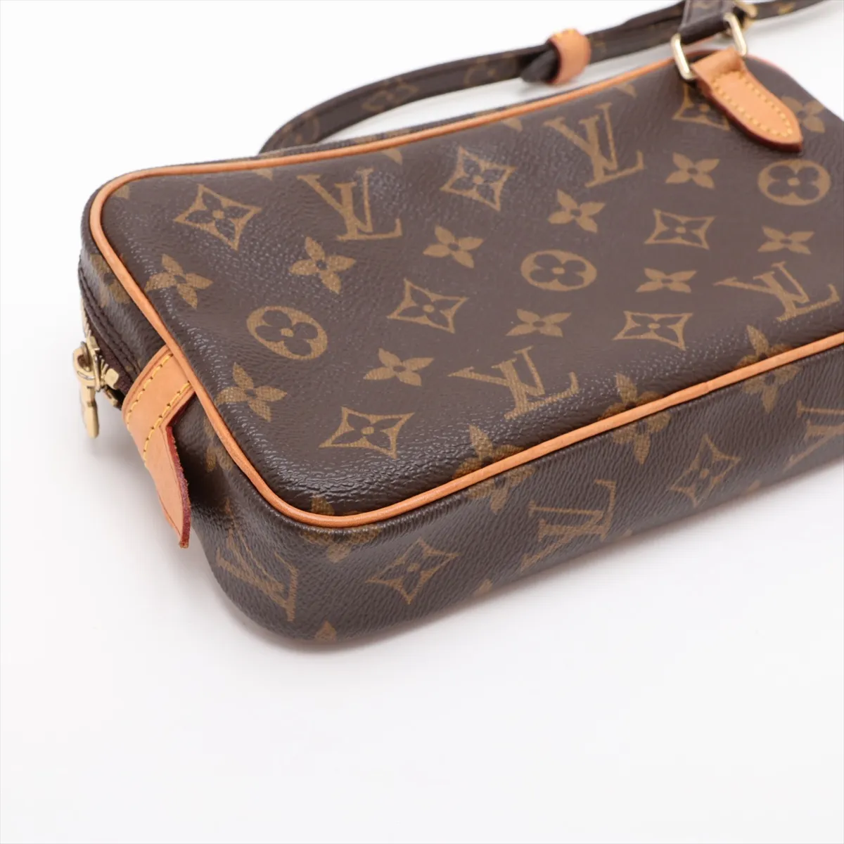 Monogram Pochette Marly Bandoulière M51828 DU0094 Brown — view 4