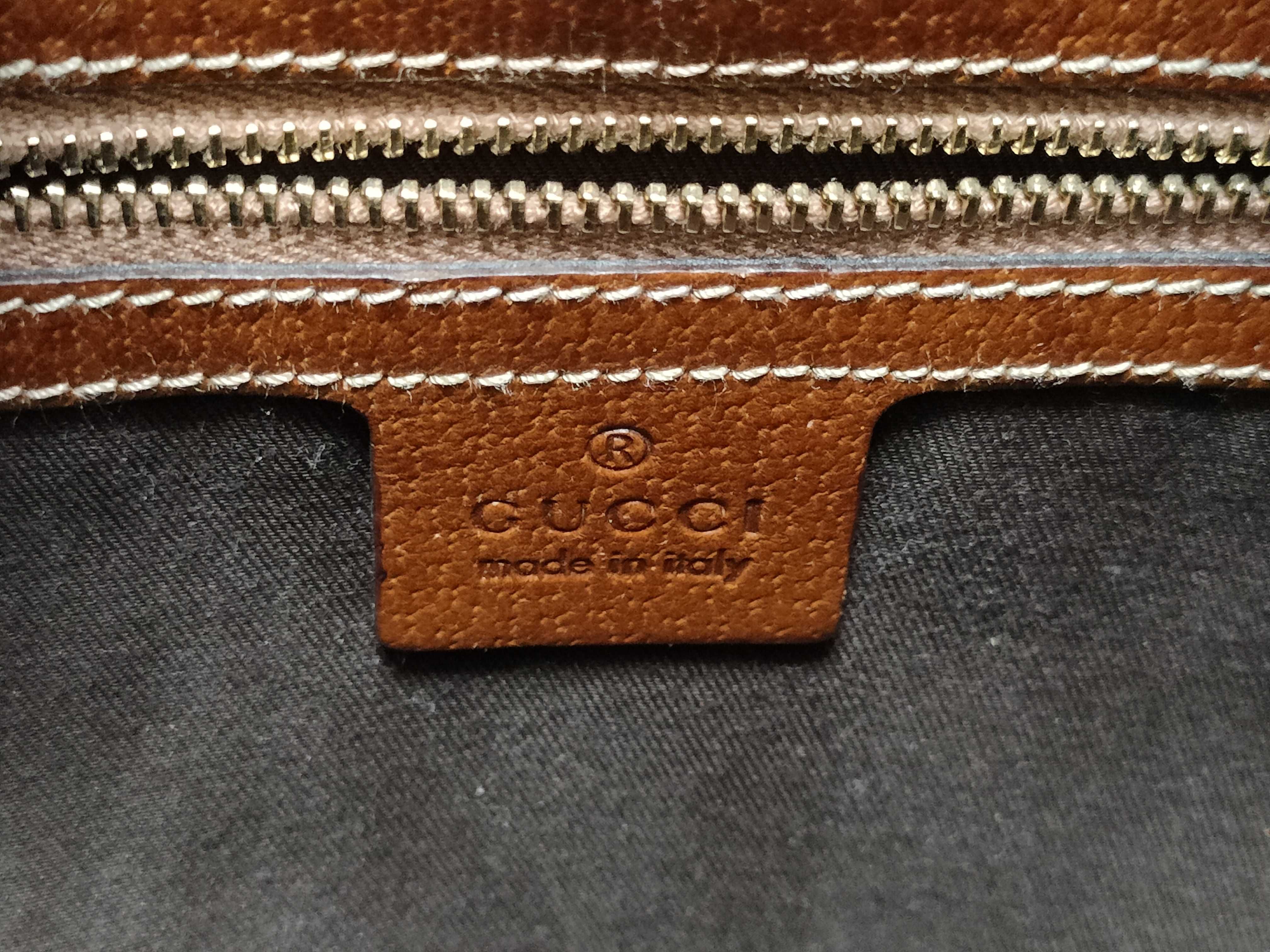 Bamboo GG Canvas Bamboo Shoulder Bag — view 13