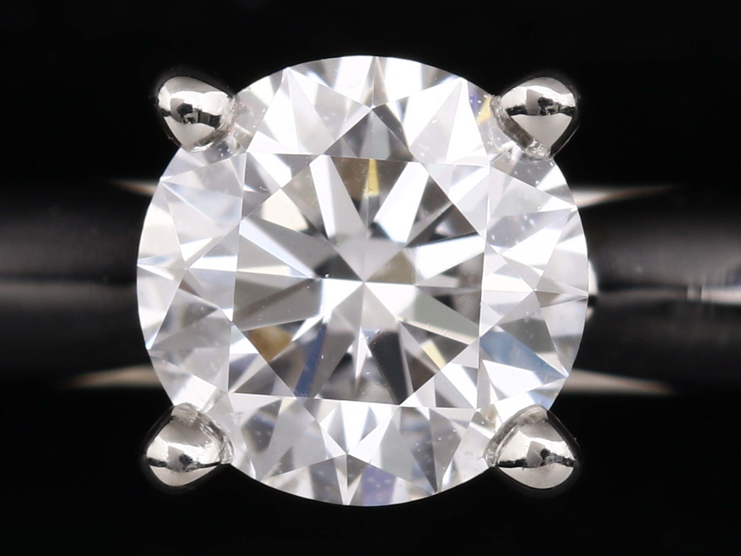 1895 Solitaire, Pt950, D0.32, 3.0g, Size 51 — view 2