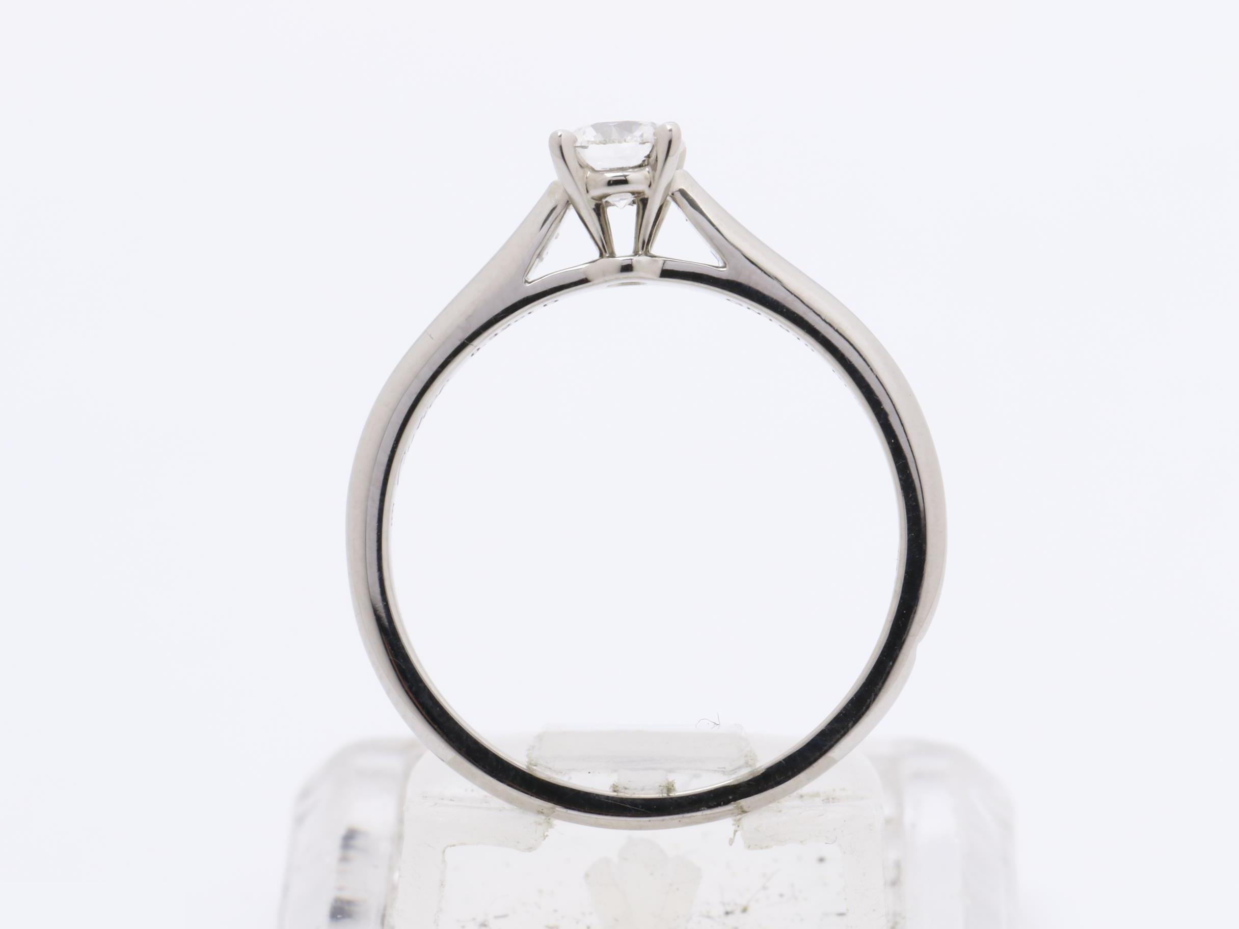 1895 Solitaire, Pt950, D0.32, 3.0g, Size 51 — view 6