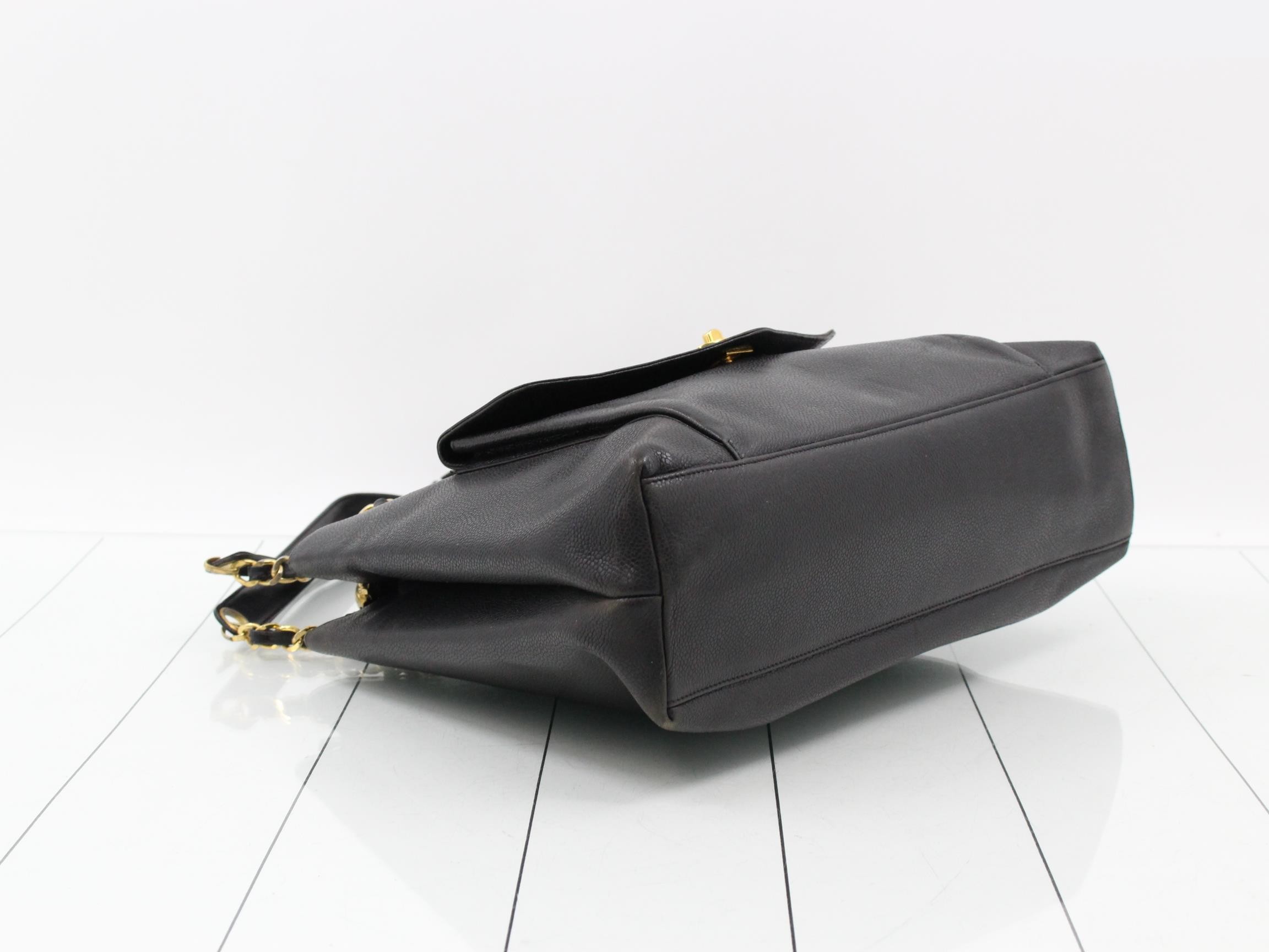 Caviar skin tote bag — view 5
