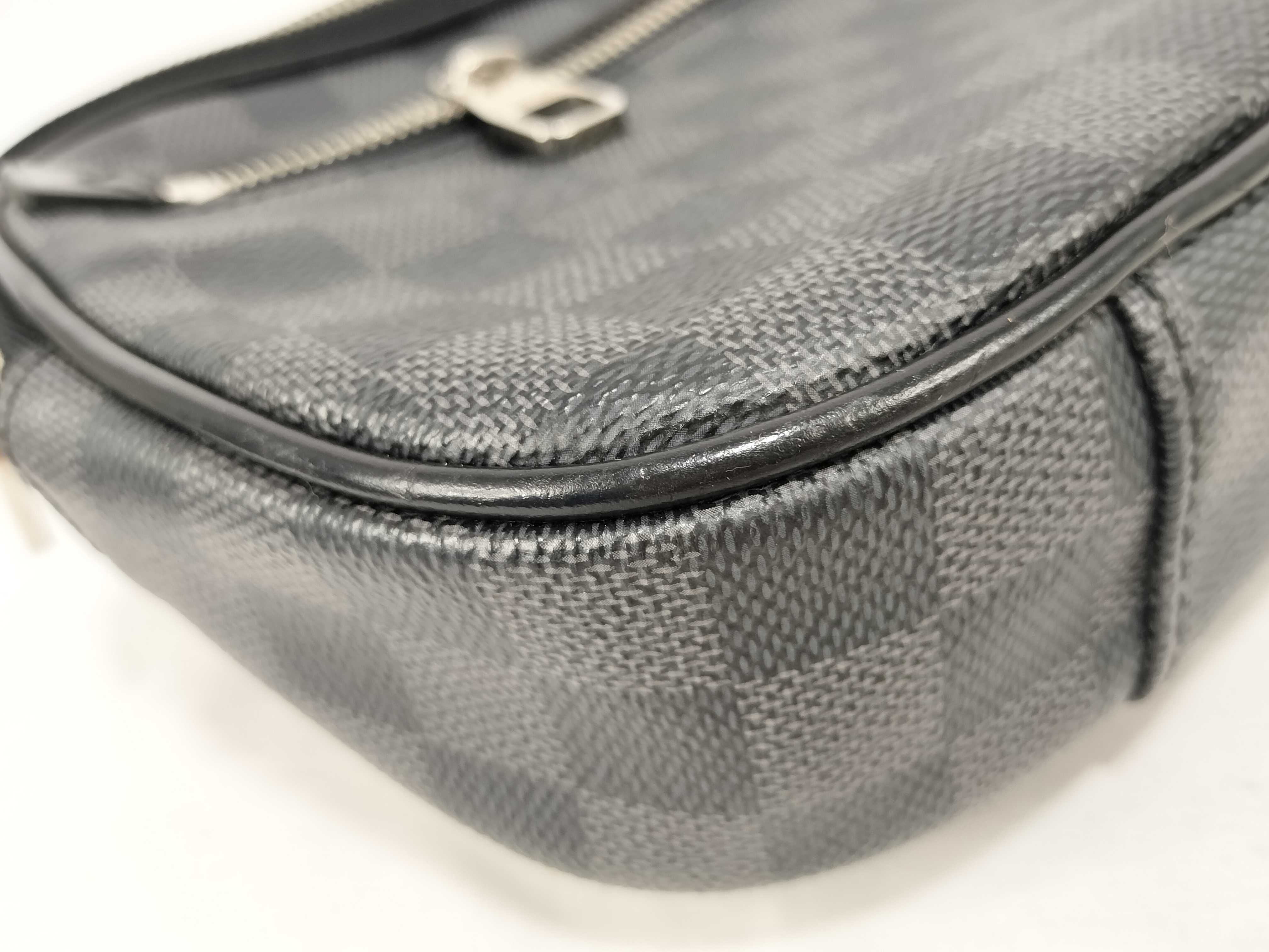 Damier Graphite Ambrelle Damier Graphite Body Bag Shoulder Bag N41289 Waist Bag — view 7