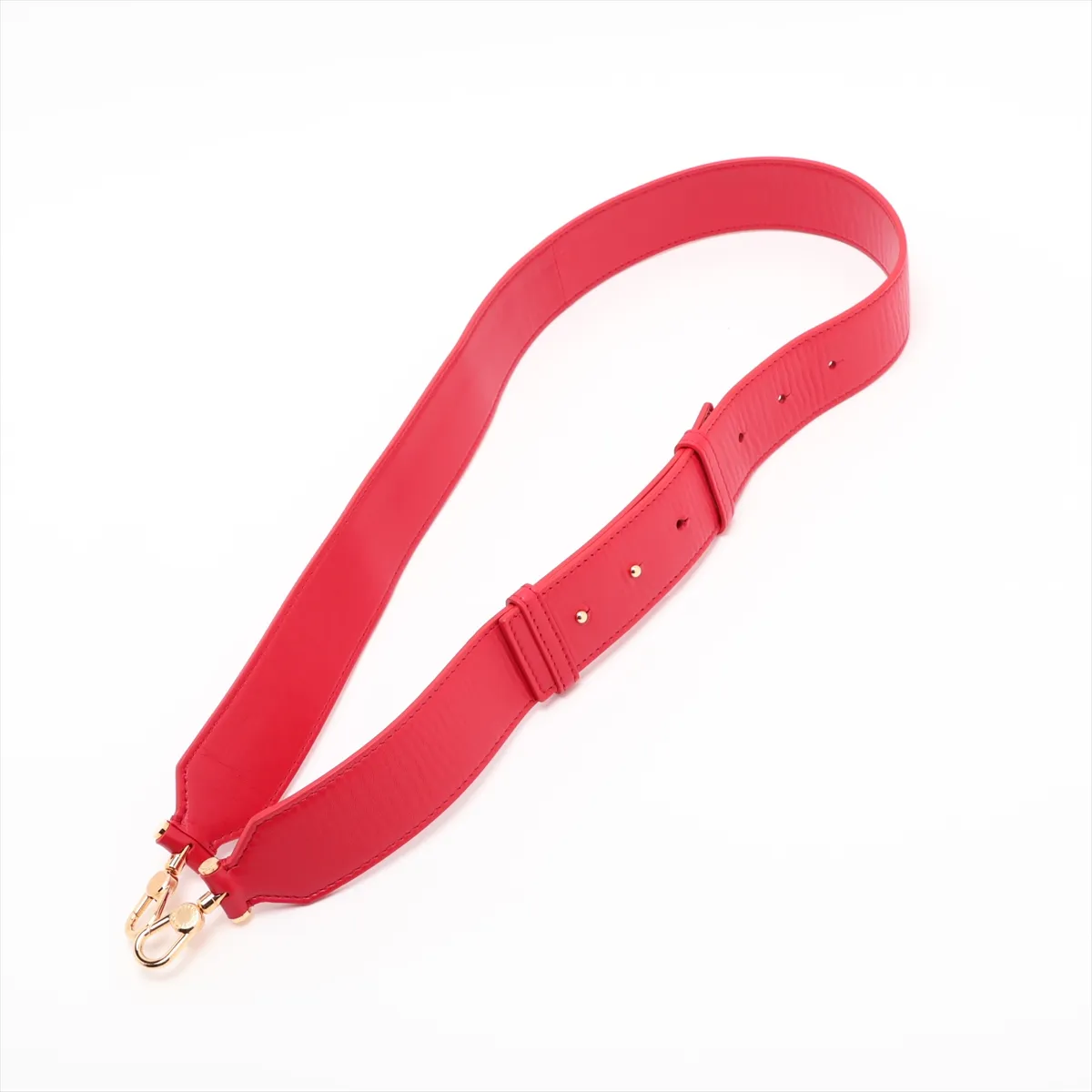 Serpenti Leather 2-Way Handbag, Red, with Mirror — view 7