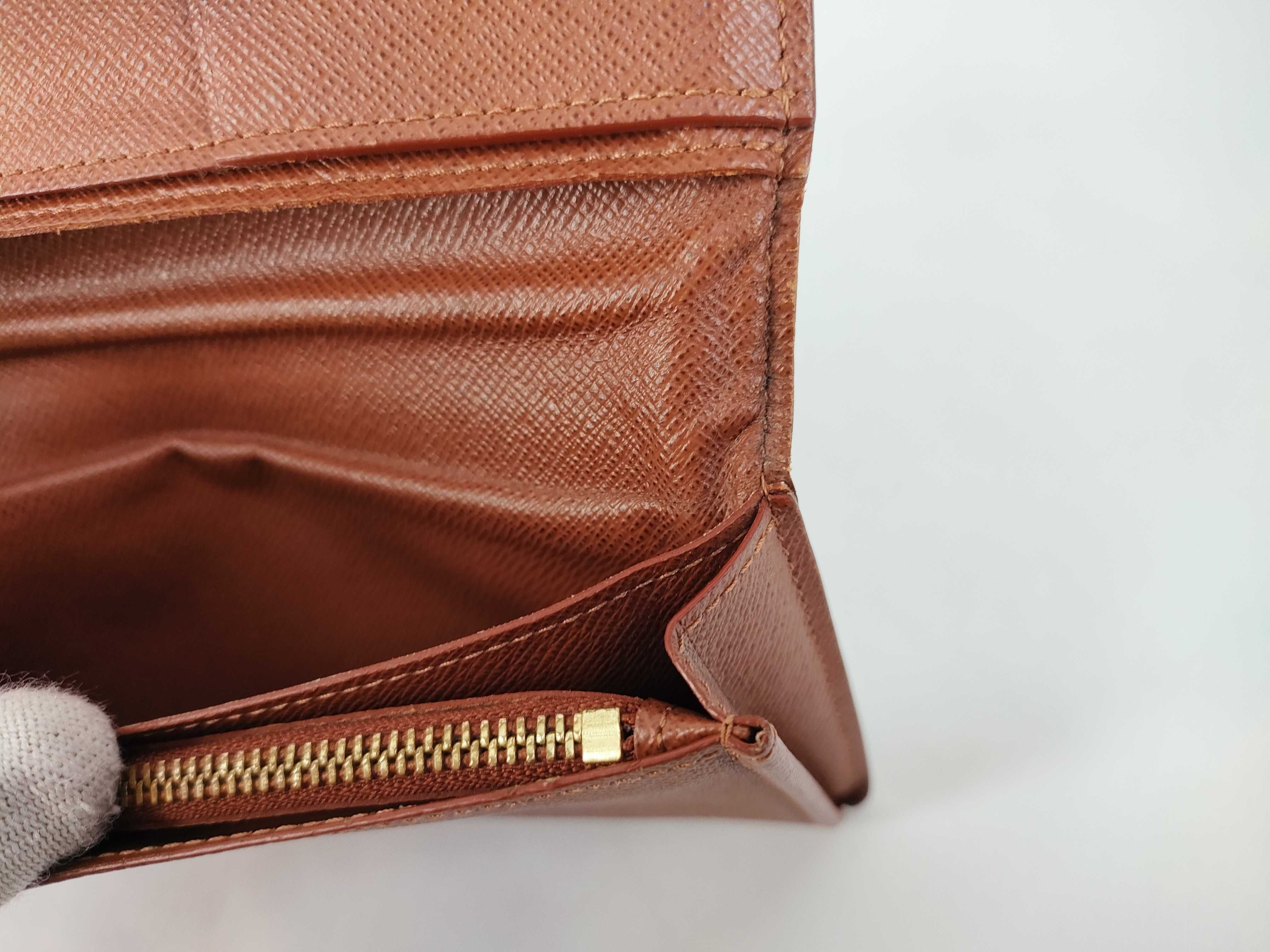 Monogram Louis Vuitton Portefeuille Brazza Monogram Wallet — view 13