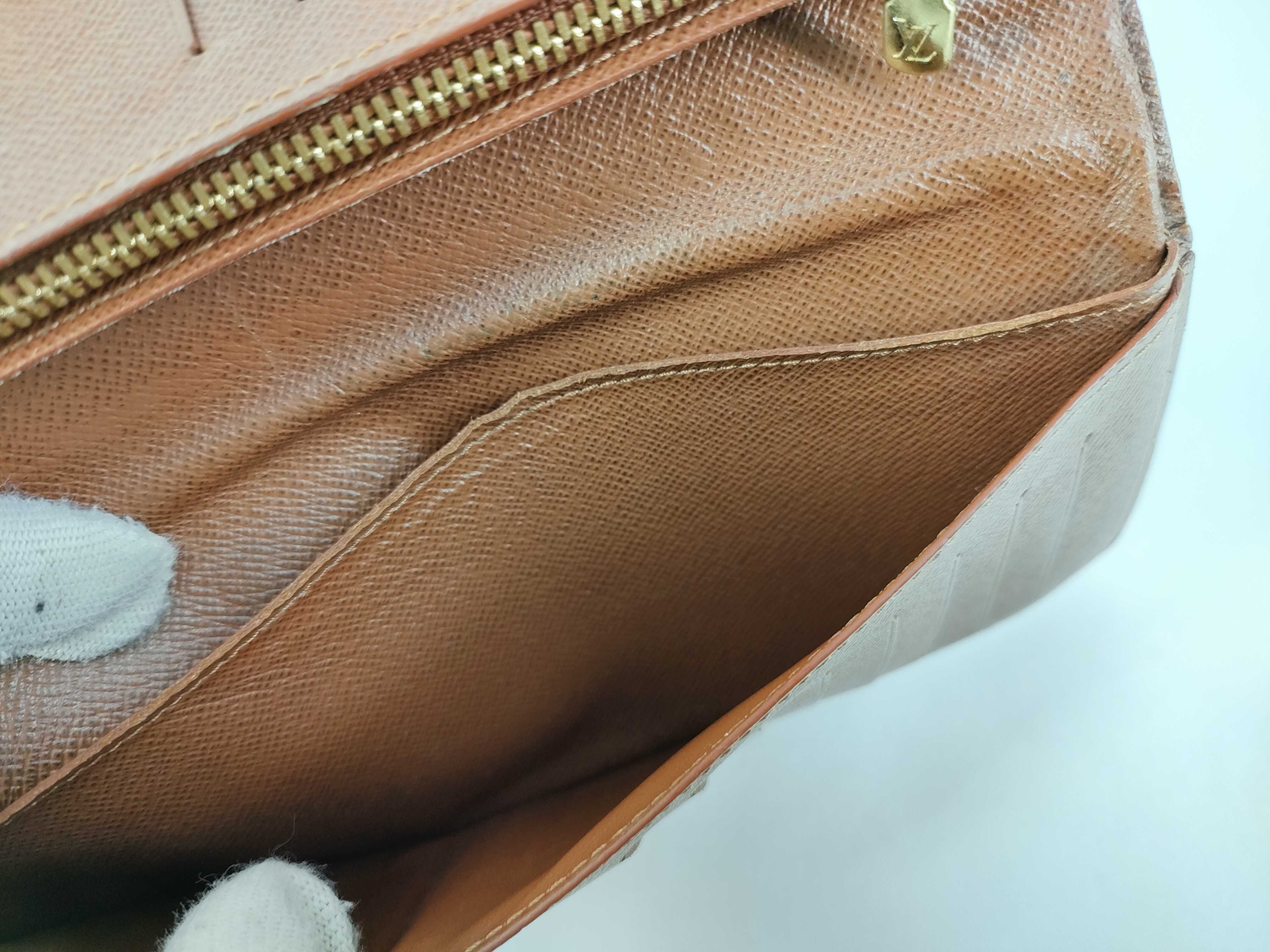 Monogram Louis Vuitton Portefeuille Brazza Monogram Wallet — view 14