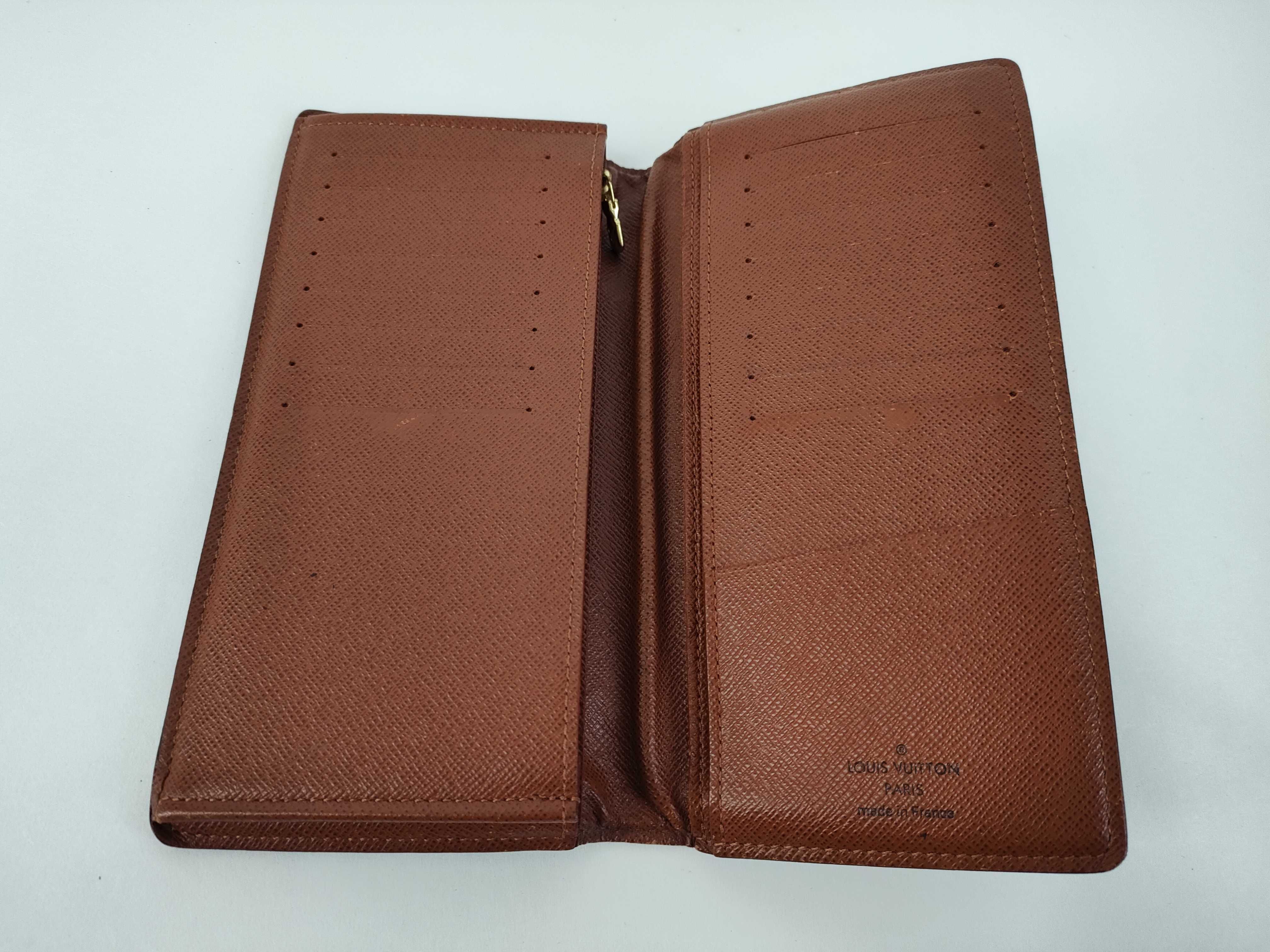Monogram Louis Vuitton Portefeuille Brazza Monogram Wallet — view 8