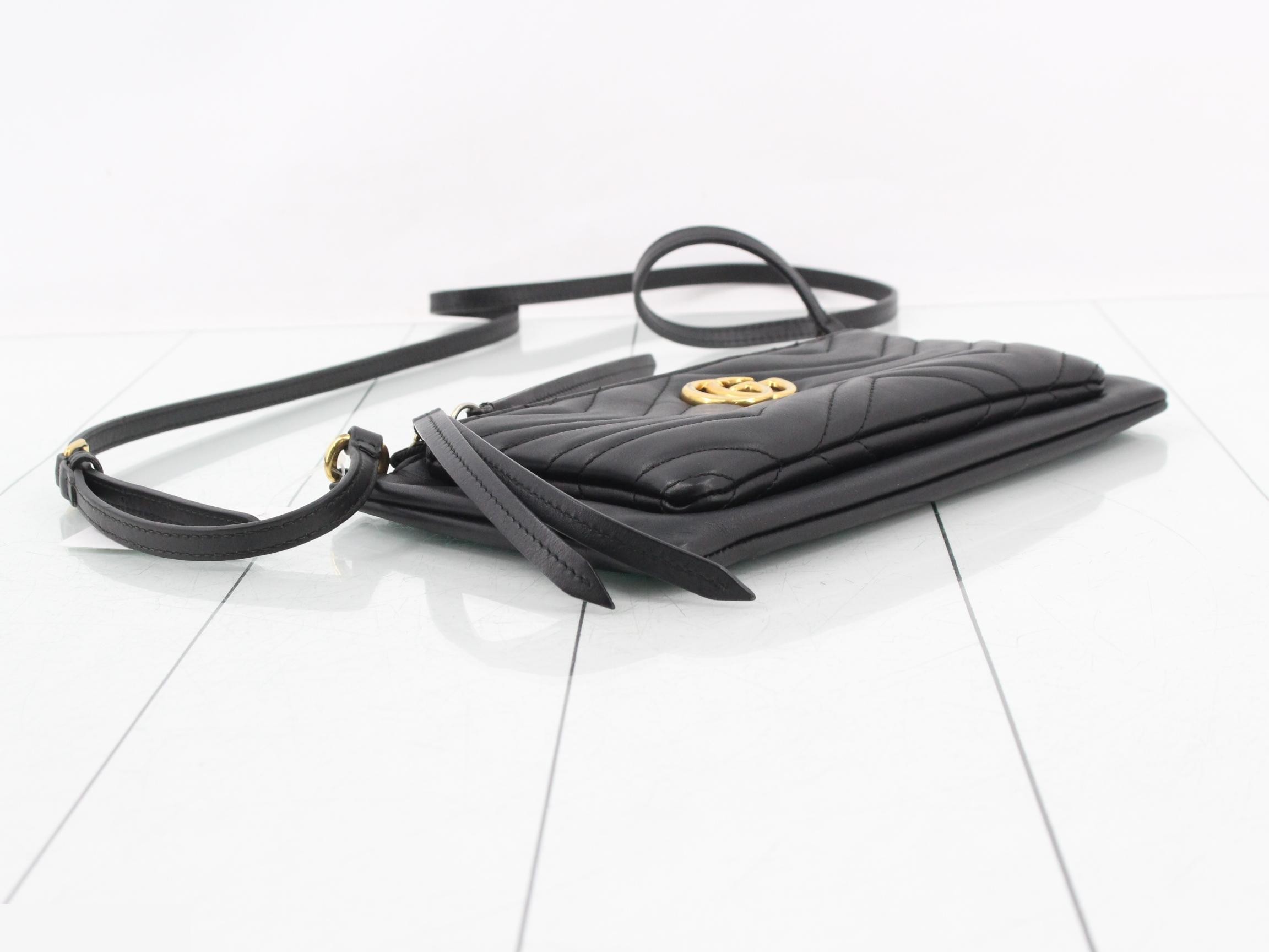 GG Marmont Quilted Shoulder Bag — view 5