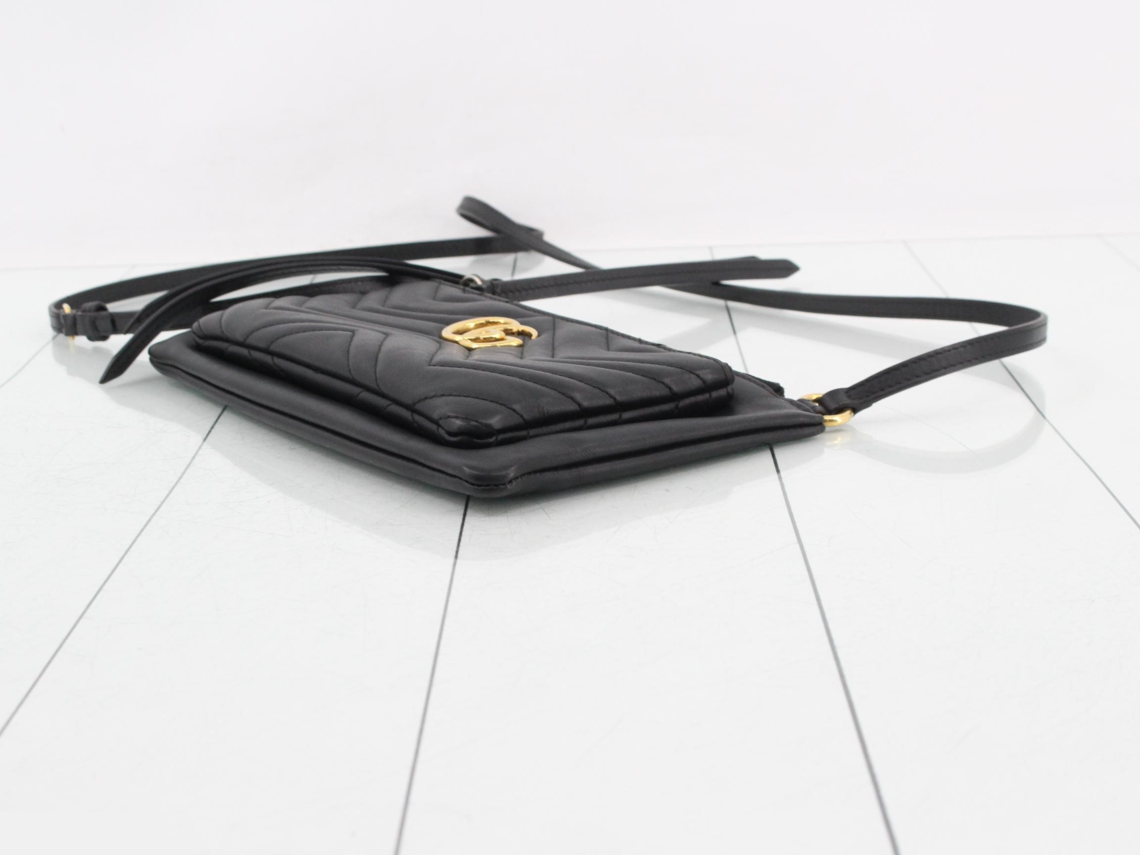 GG Marmont Quilted Shoulder Bag — view 6