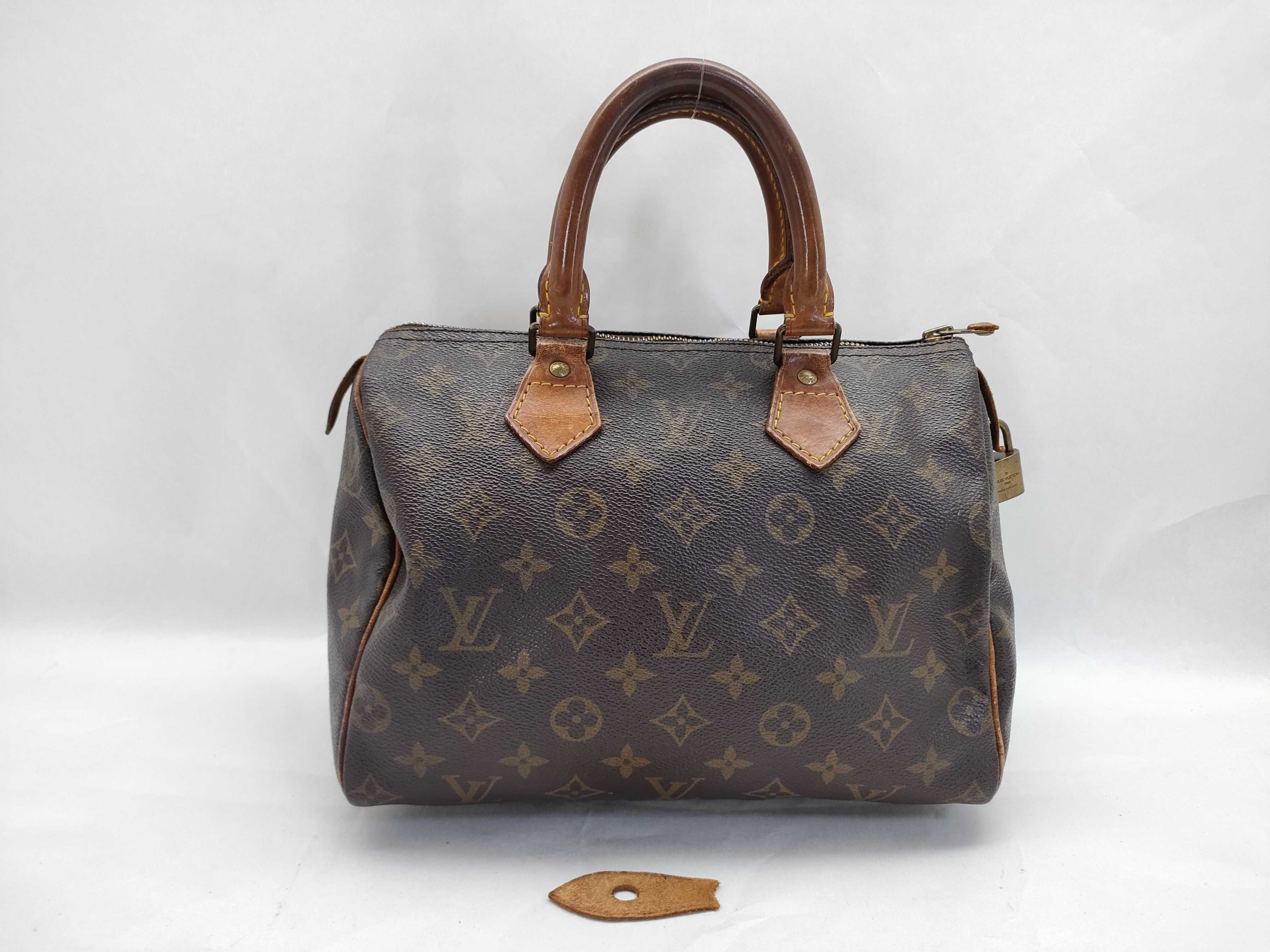 Monogram LV Speedy 25 Monogram M41528 MI8904 Brown Boston Bag
