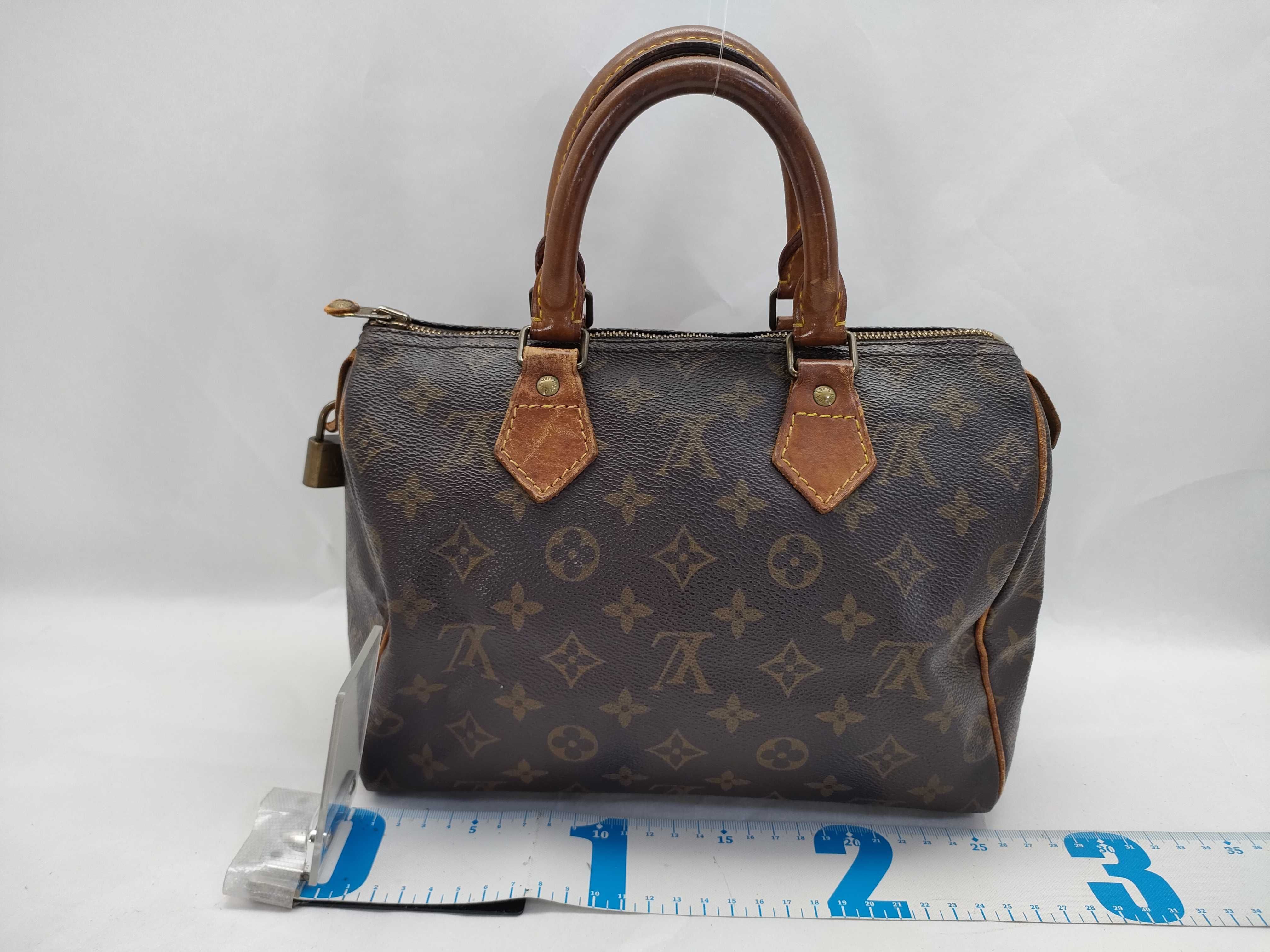 Monogram LV Speedy 25 Monogram M41528 MI8904 Brown Boston Bag — view 2