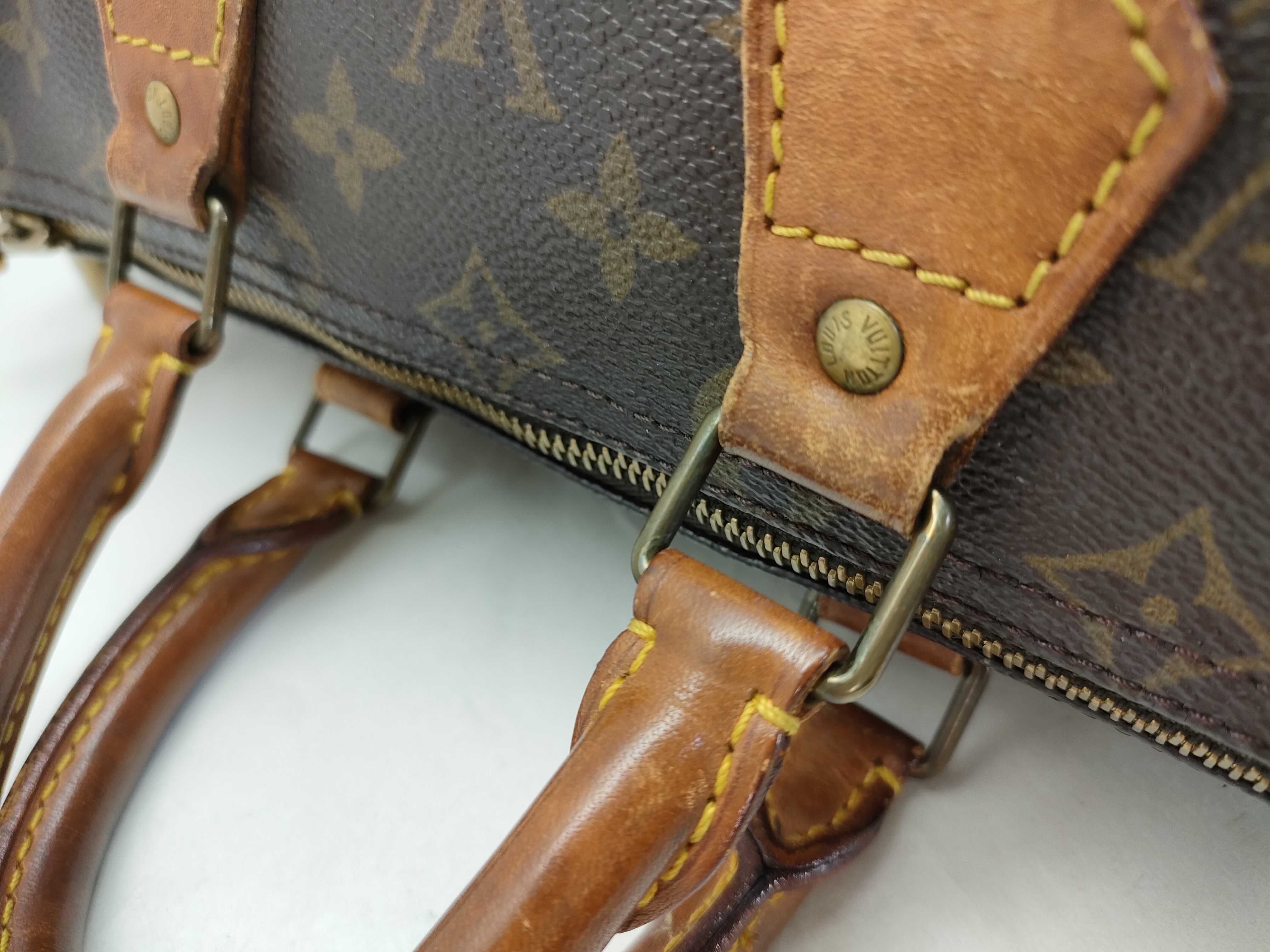 Monogram LV Speedy 25 Monogram M41528 MI8904 Brown Boston Bag — view 5