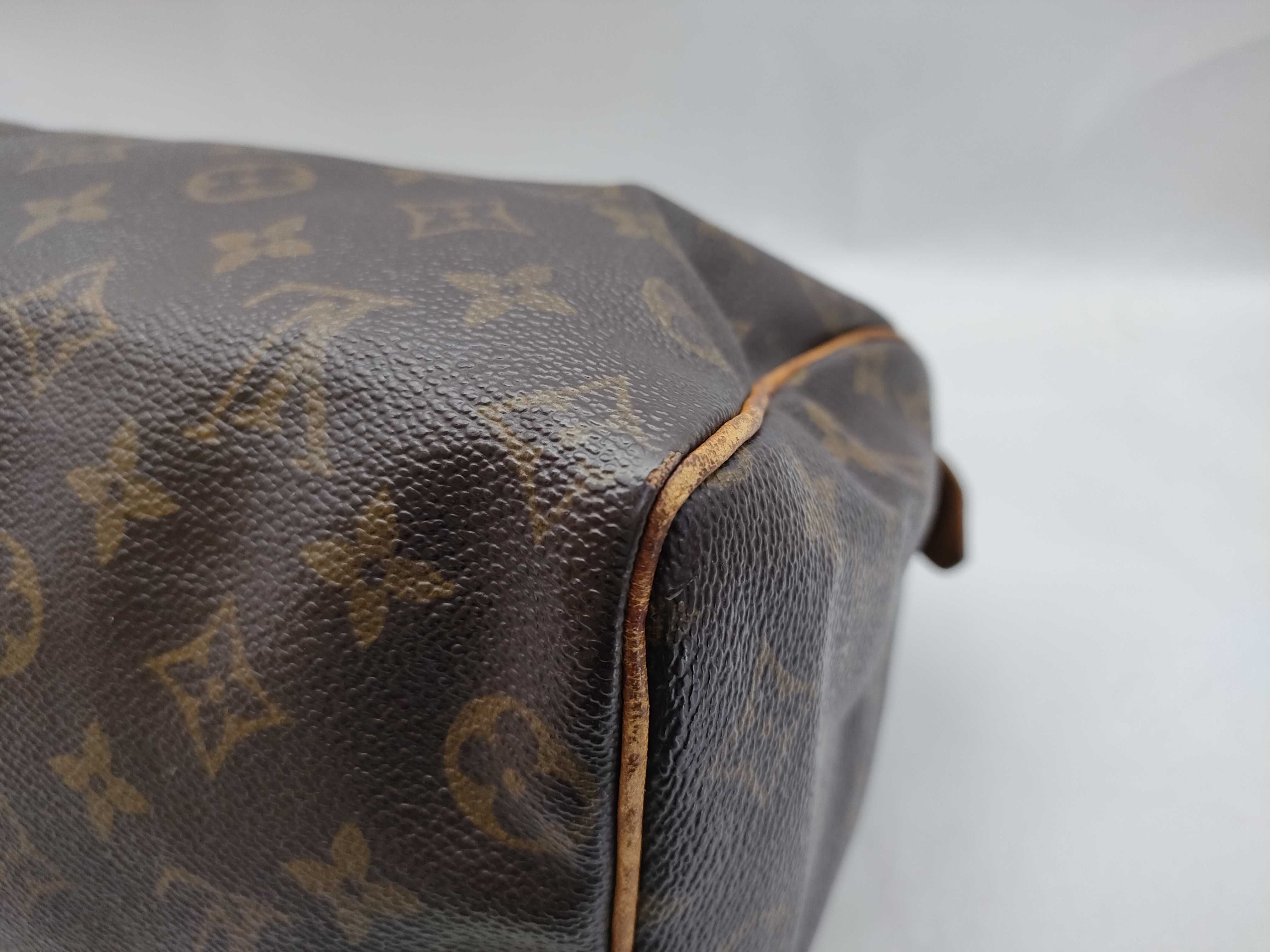 Monogram LV Speedy 25 Monogram M41528 MI8904 Brown Boston Bag — view 8