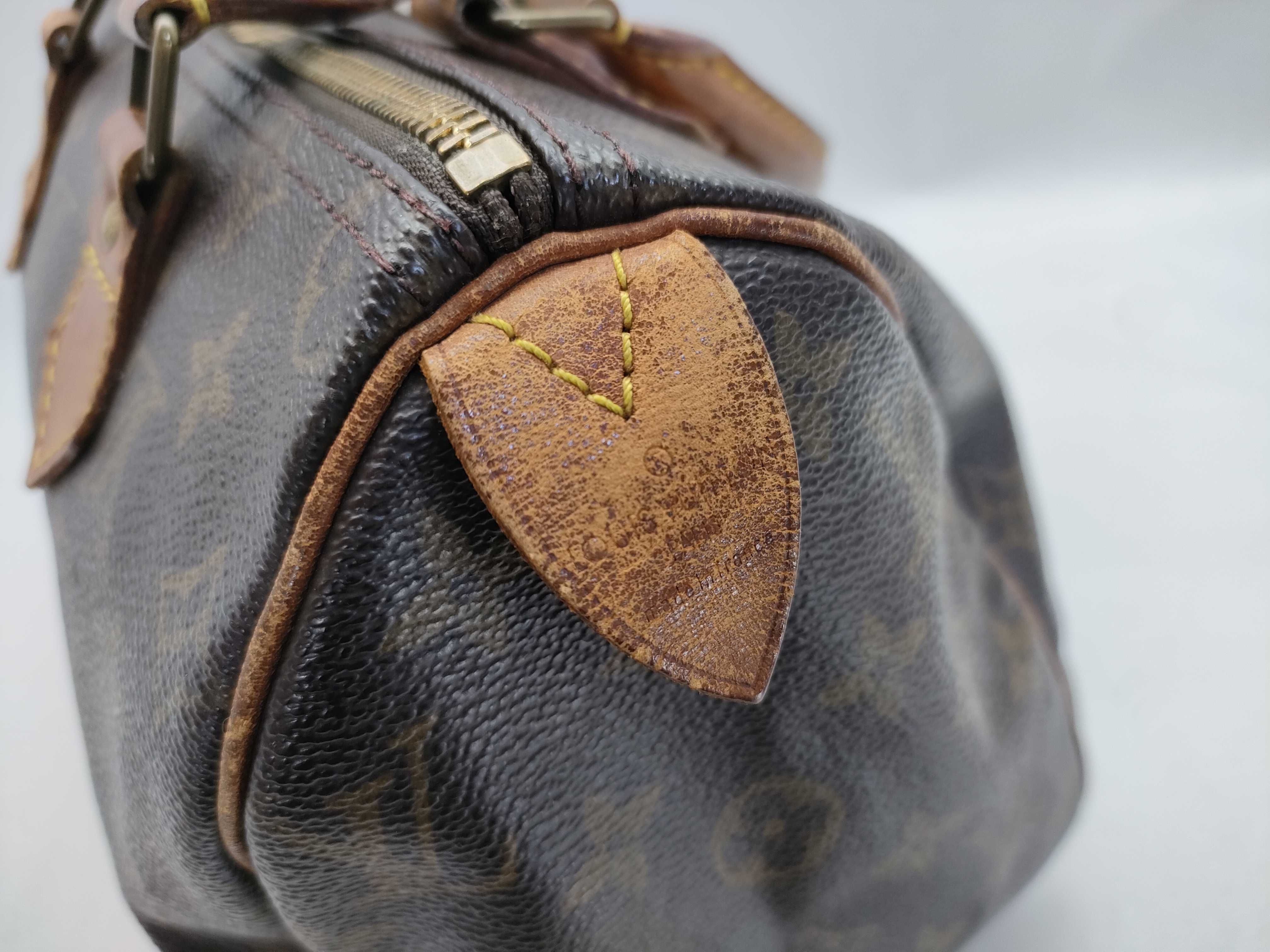 Monogram LV Speedy 25 Monogram M41528 MI8904 Brown Boston Bag — view 10