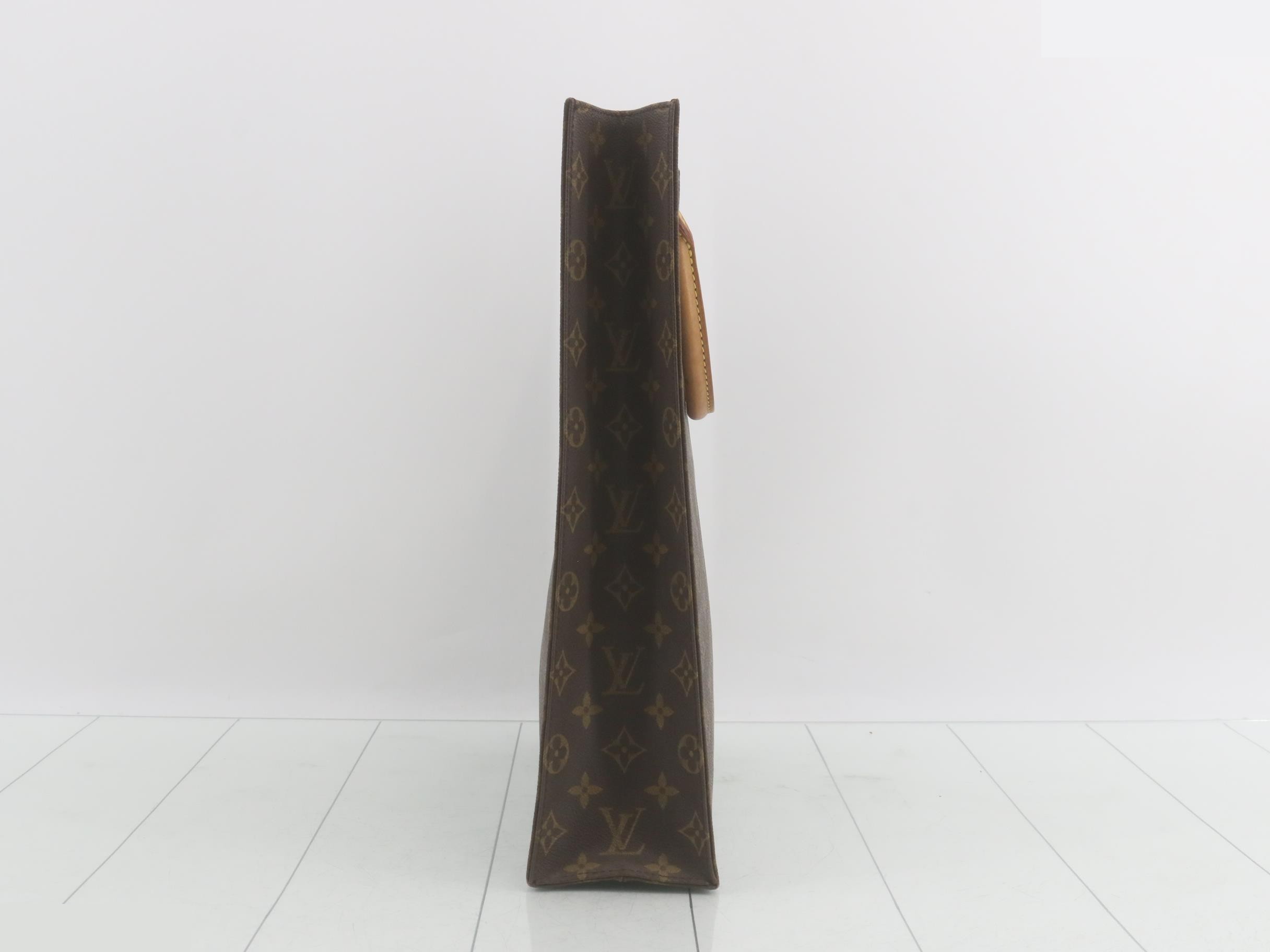Monogram Sac Plat (older model) tote bag — view 3