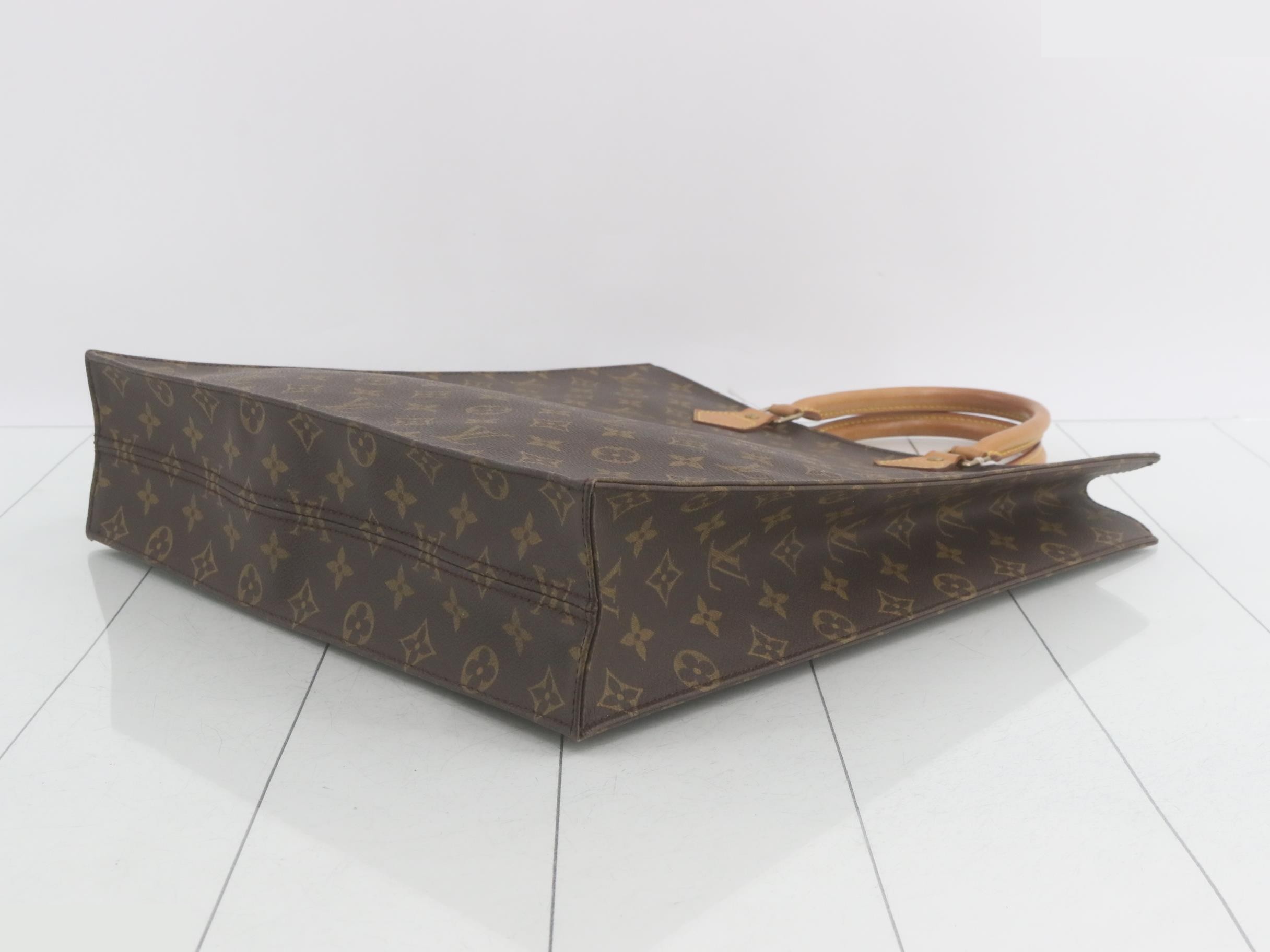 Monogram Sac Plat (older model) tote bag — view 6