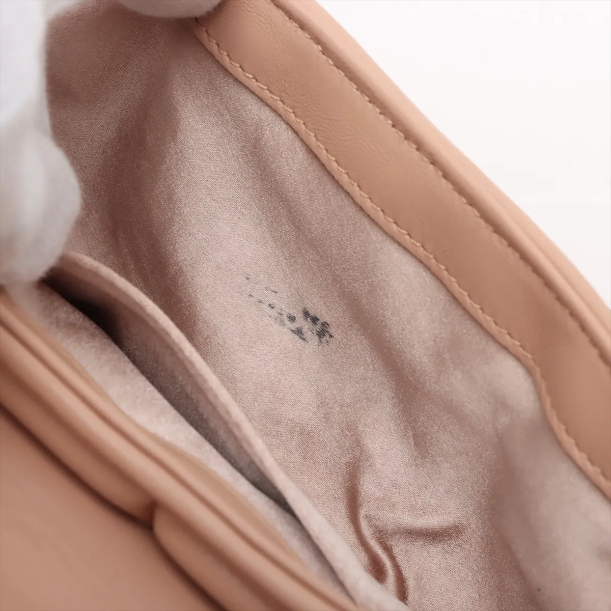 Horsebit Leather Chain Shoulder Bag, Pink, 764339 — view 11