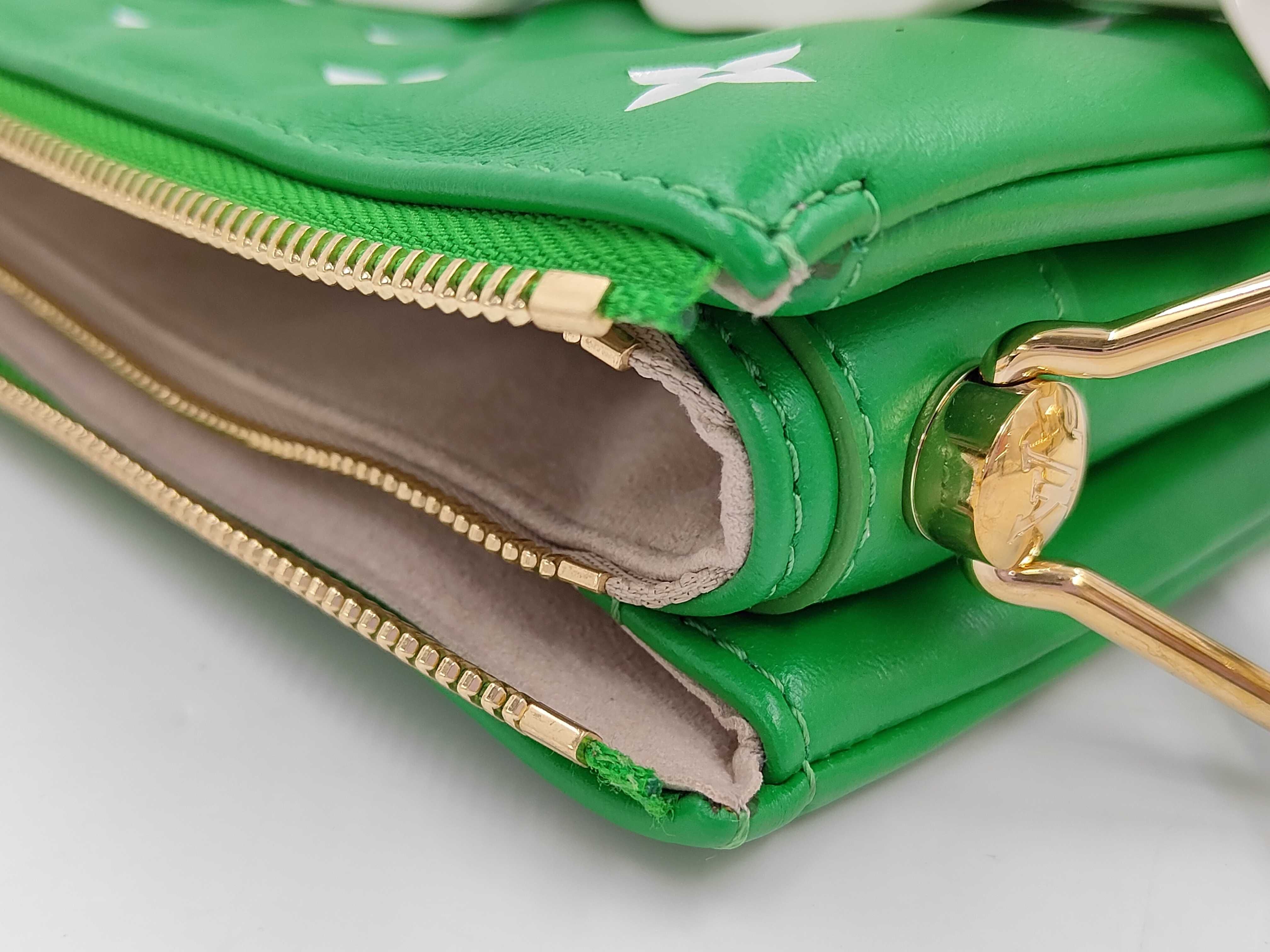Monogram Embossed Chain Shoulder Bag Coussin AM Green M20760 Shoulder Bag — view 13