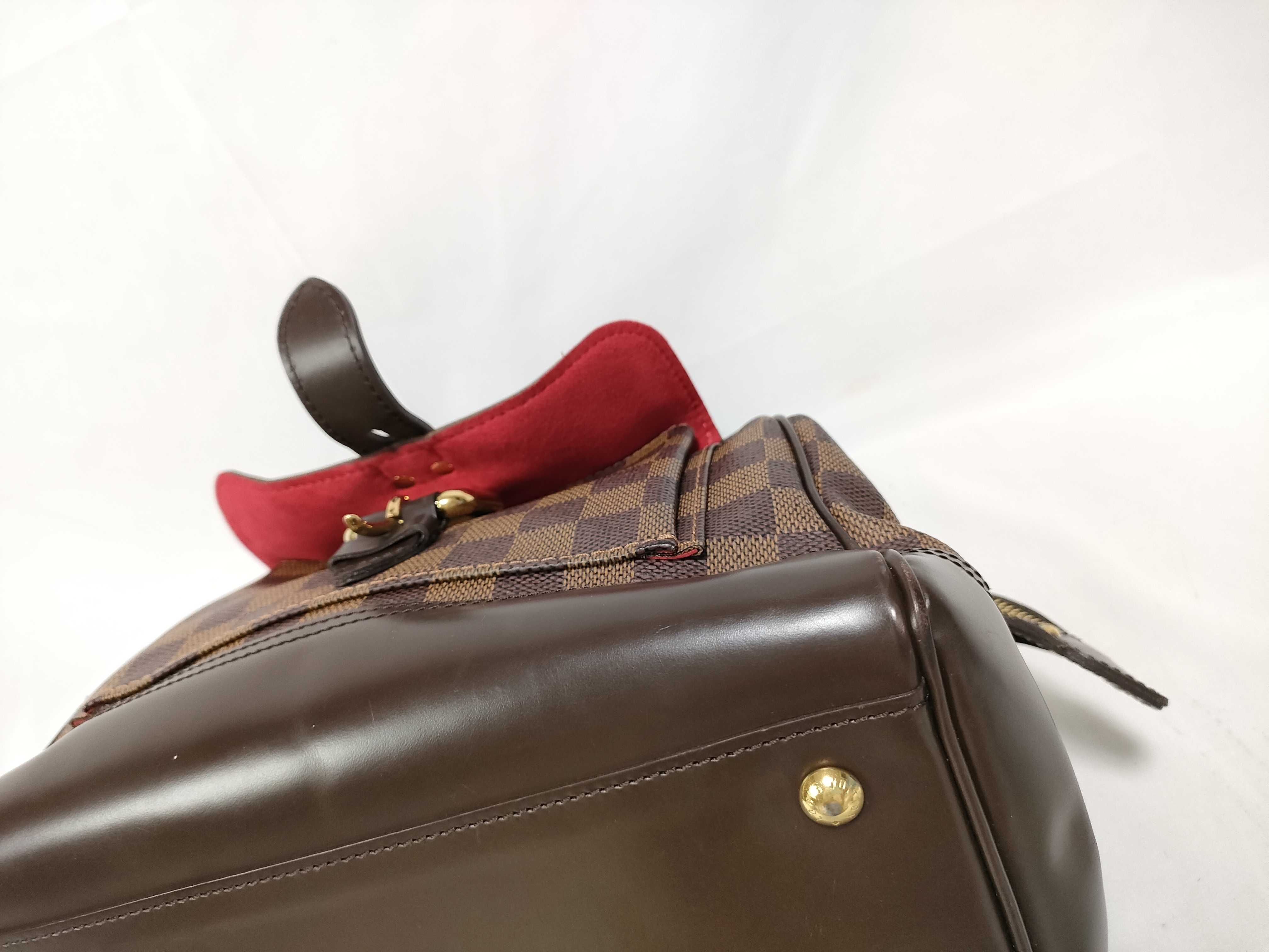 Damier ID- Knightsbridge N51201 25 Canvas Brown Handbag GHW VI2048 — view 4