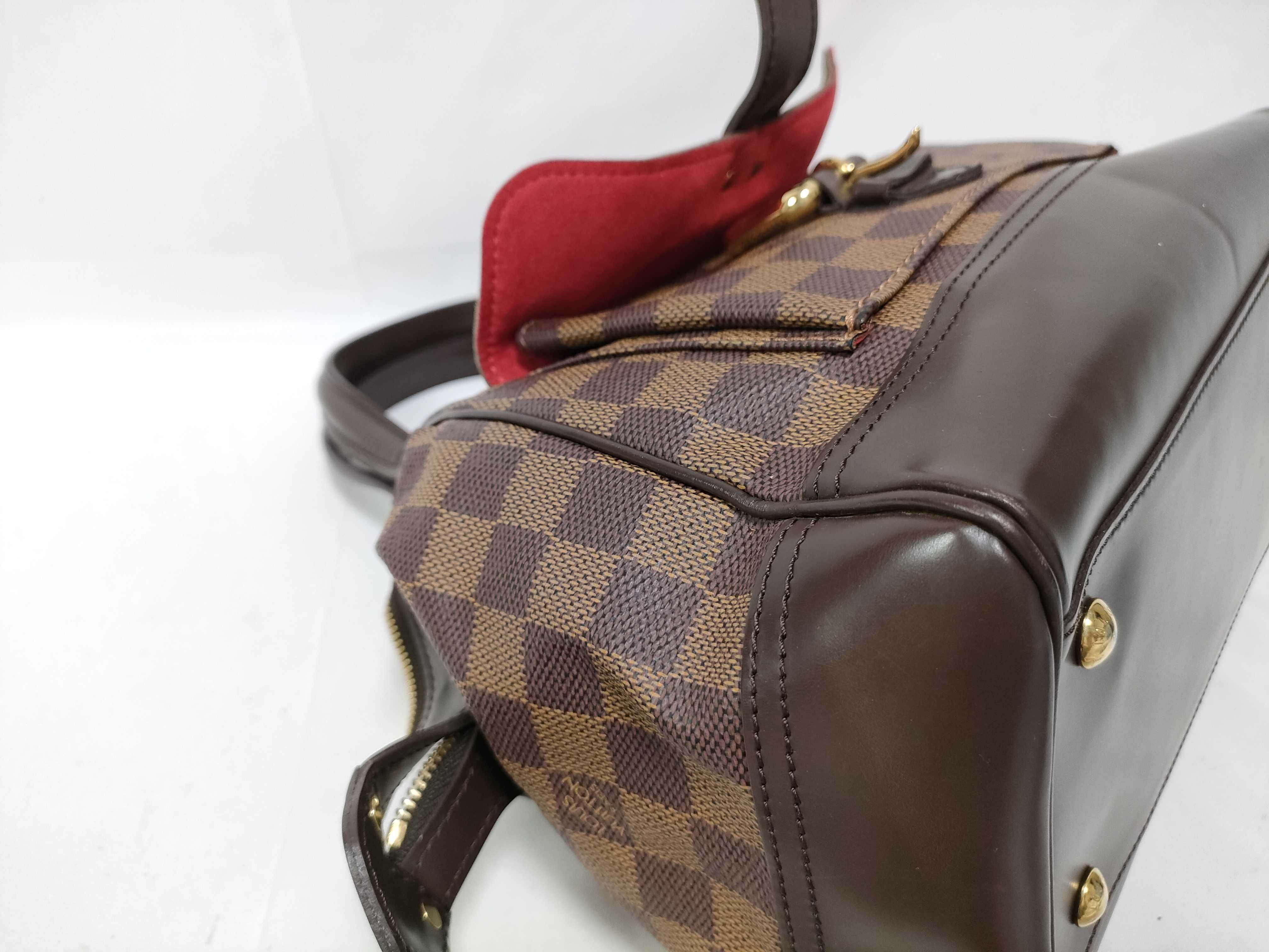 Damier ID- Knightsbridge N51201 25 Canvas Brown Handbag GHW VI2048 — view 5