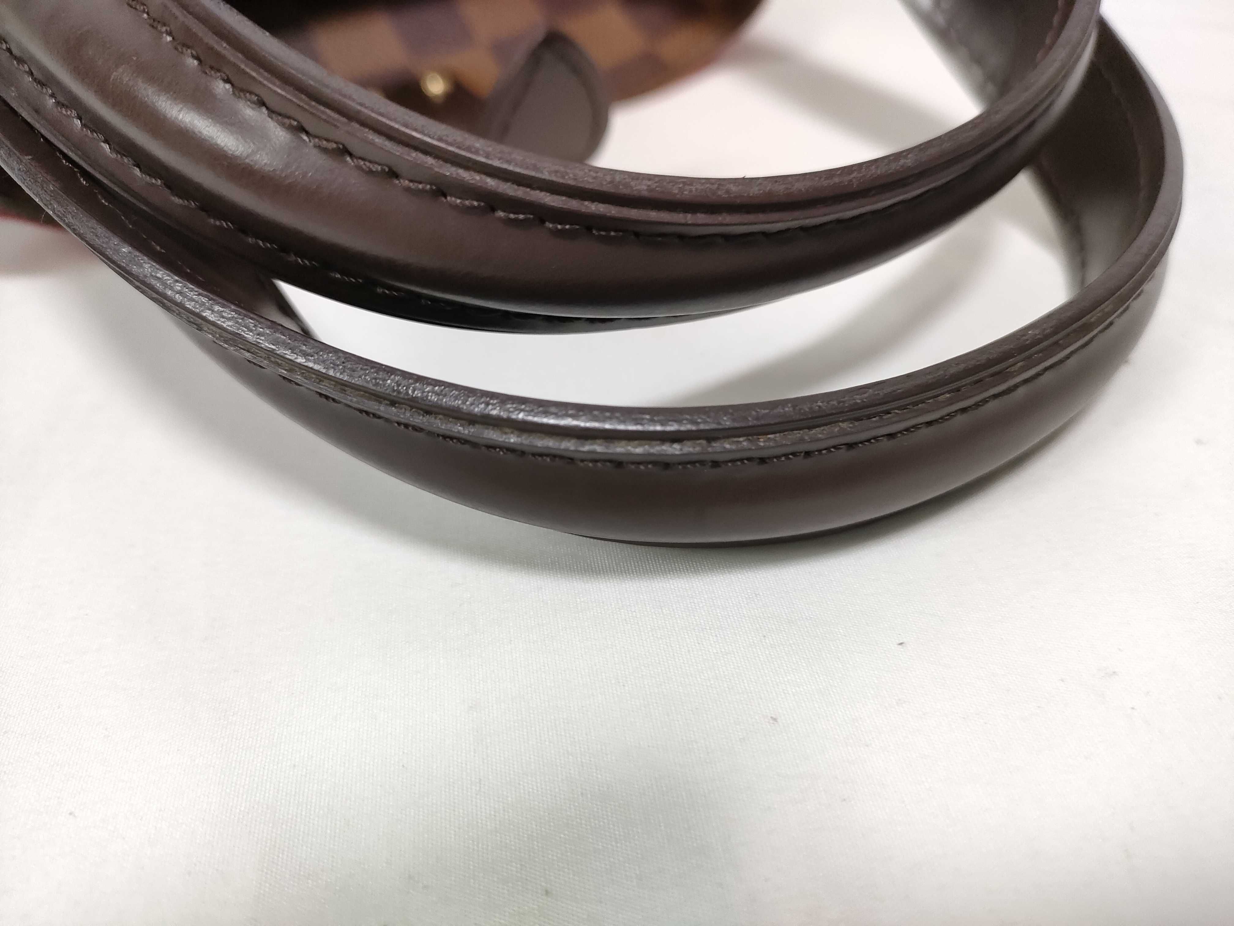 Damier ID- Knightsbridge N51201 25 Canvas Brown Handbag GHW VI2048 — view 9