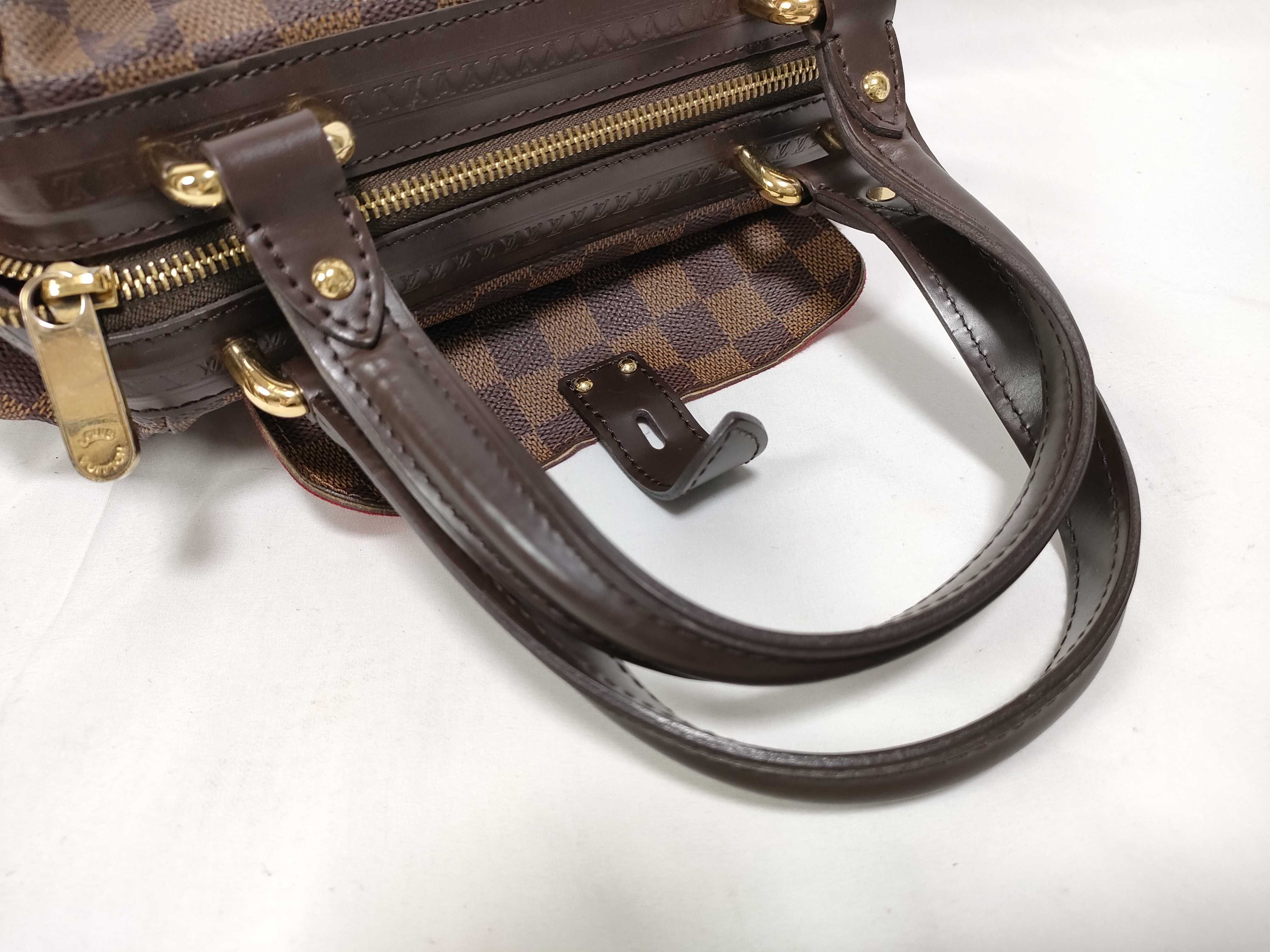 Damier ID- Knightsbridge N51201 25 Canvas Brown Handbag GHW VI2048 — view 10