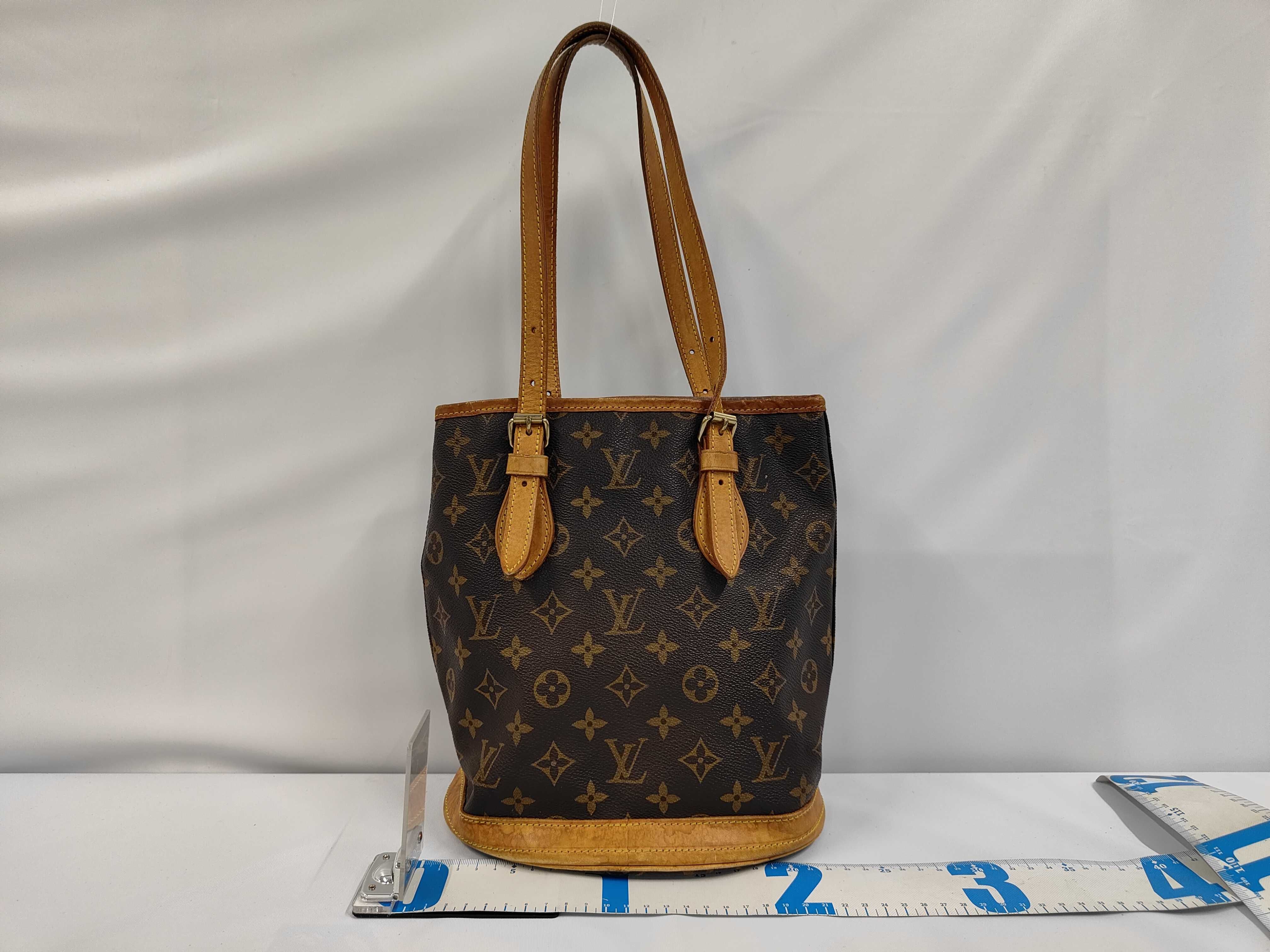 Monogram Bucket PM Handbag Shoulder Bag — view 2