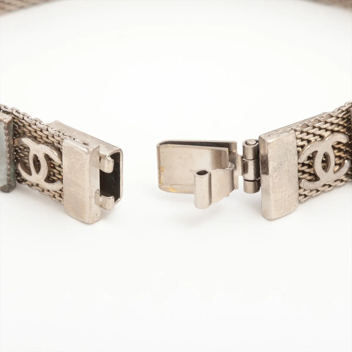Coco Mark 99P Bracelet, Metal, Silver. Shows — view 4