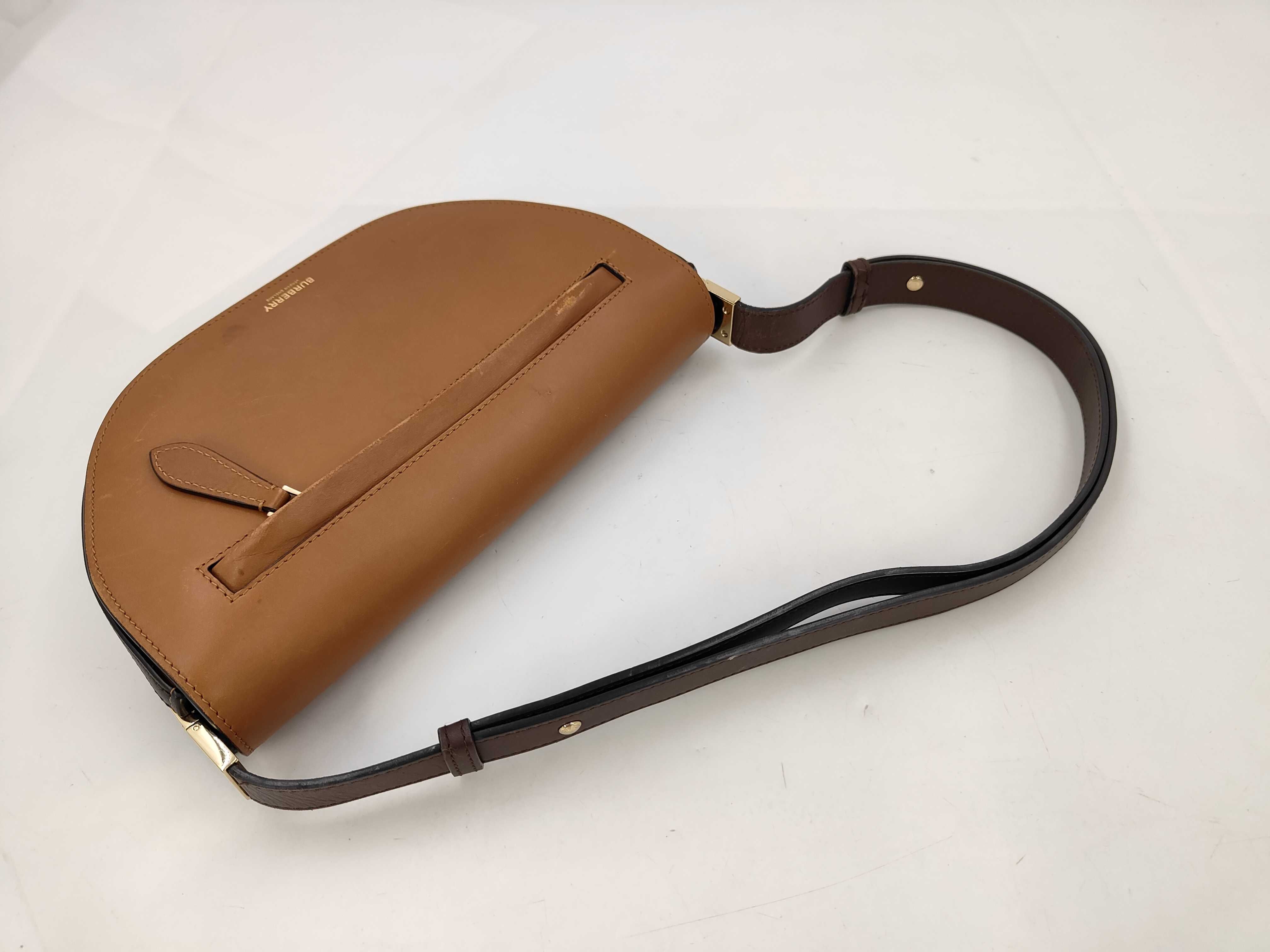 BAG LONDON HALF-MOON OLYMPIA SHOULDER CROSSBODY LEATHER Shoulder Bag — view 7