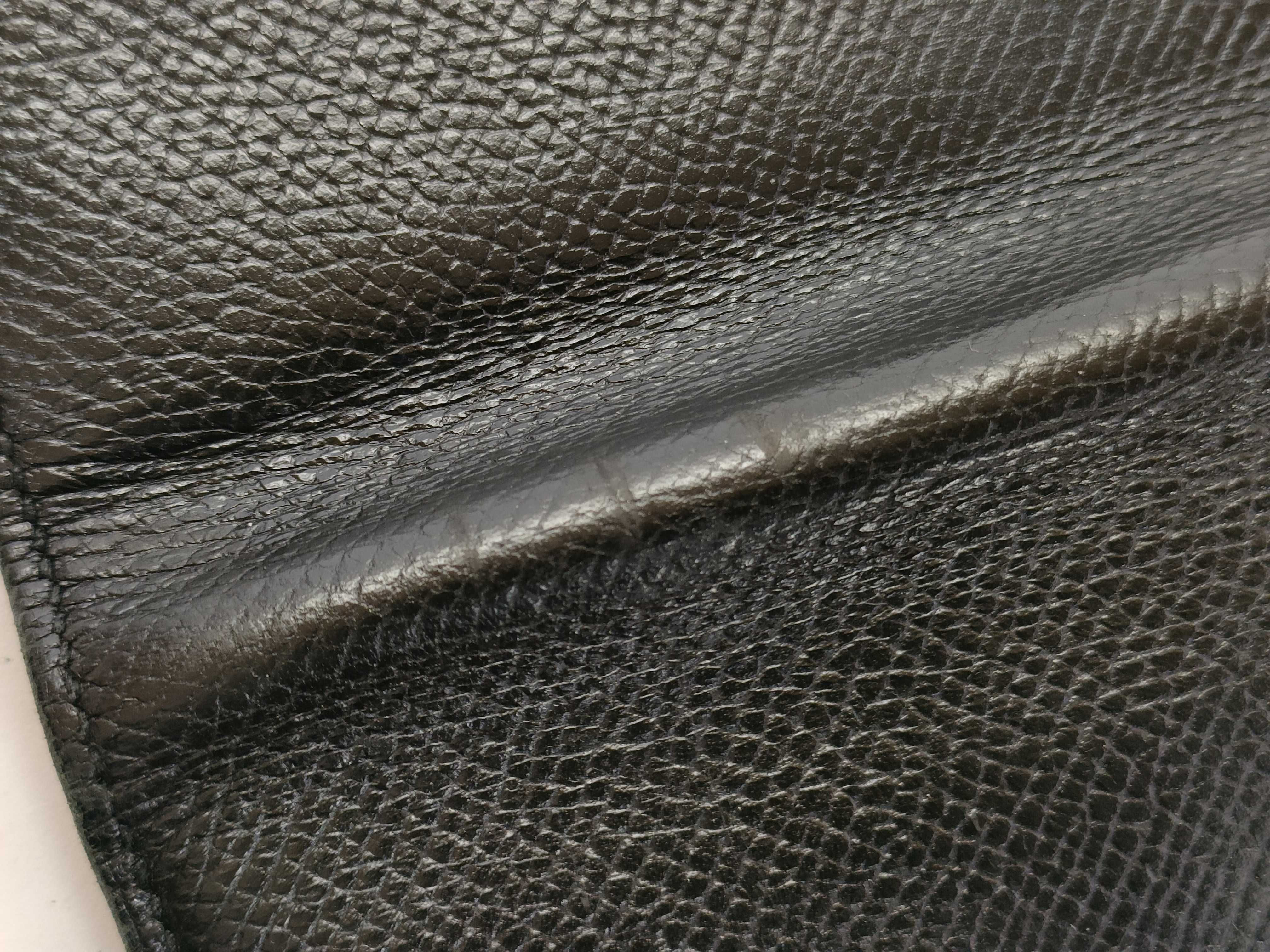 Bearn Hermes Bearn Soufflé Black Wallet — view 15