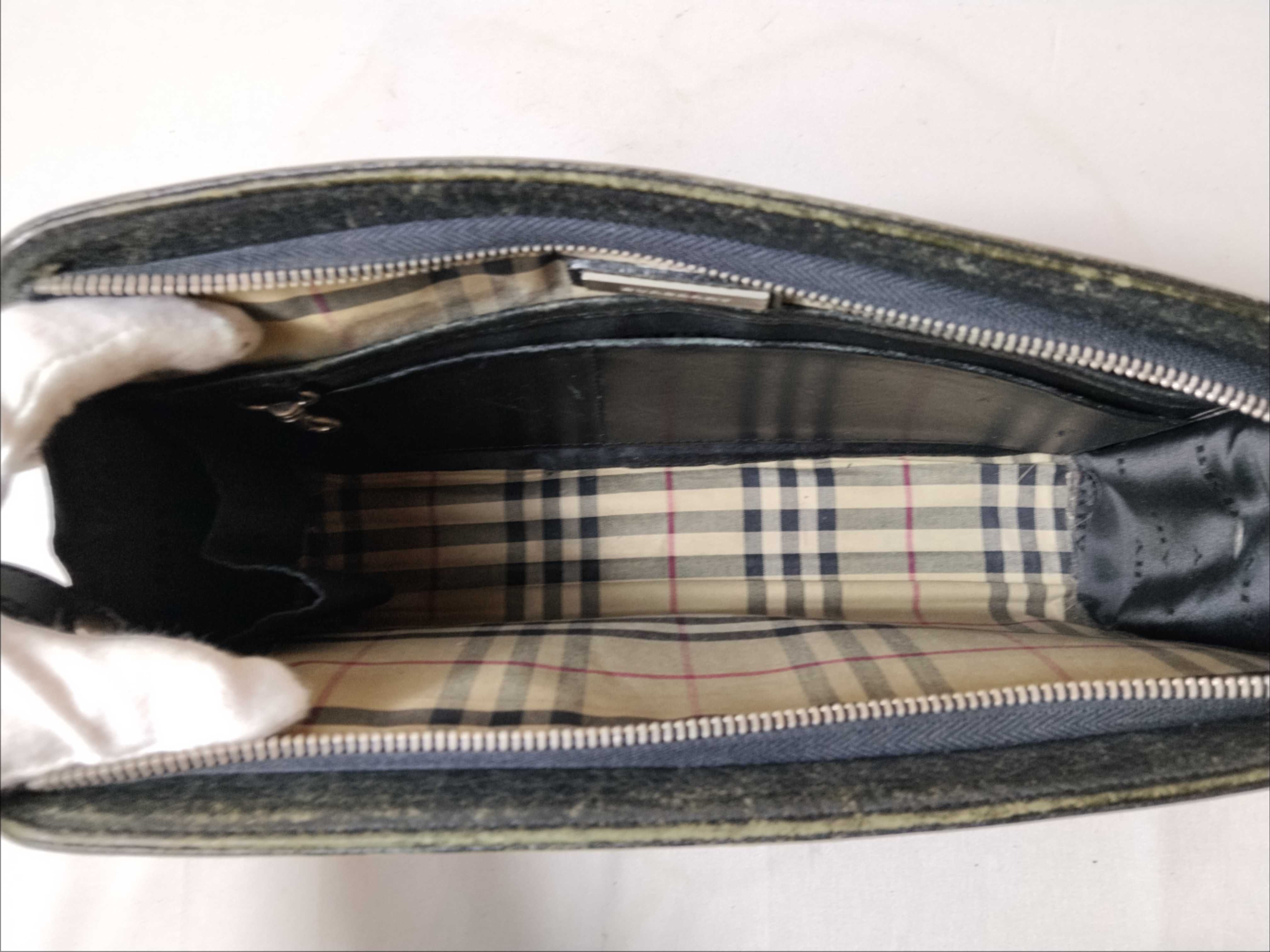 Leather Second Bag/Pouch/Coin Purse 4-Piece Set (Pouch) — view 10