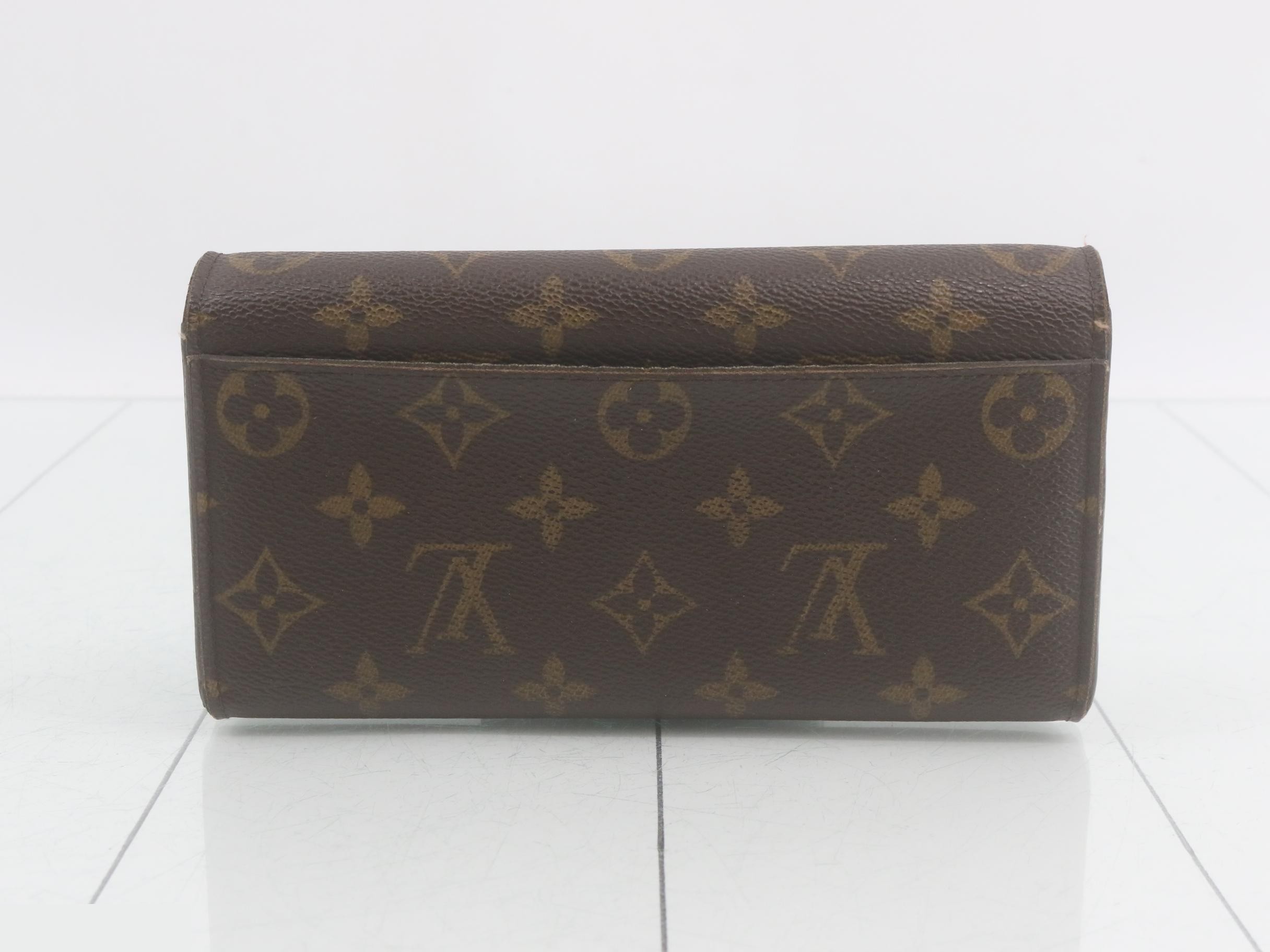 Monogram Portefeuille Flower Bi-fold Long Wallet — view 2