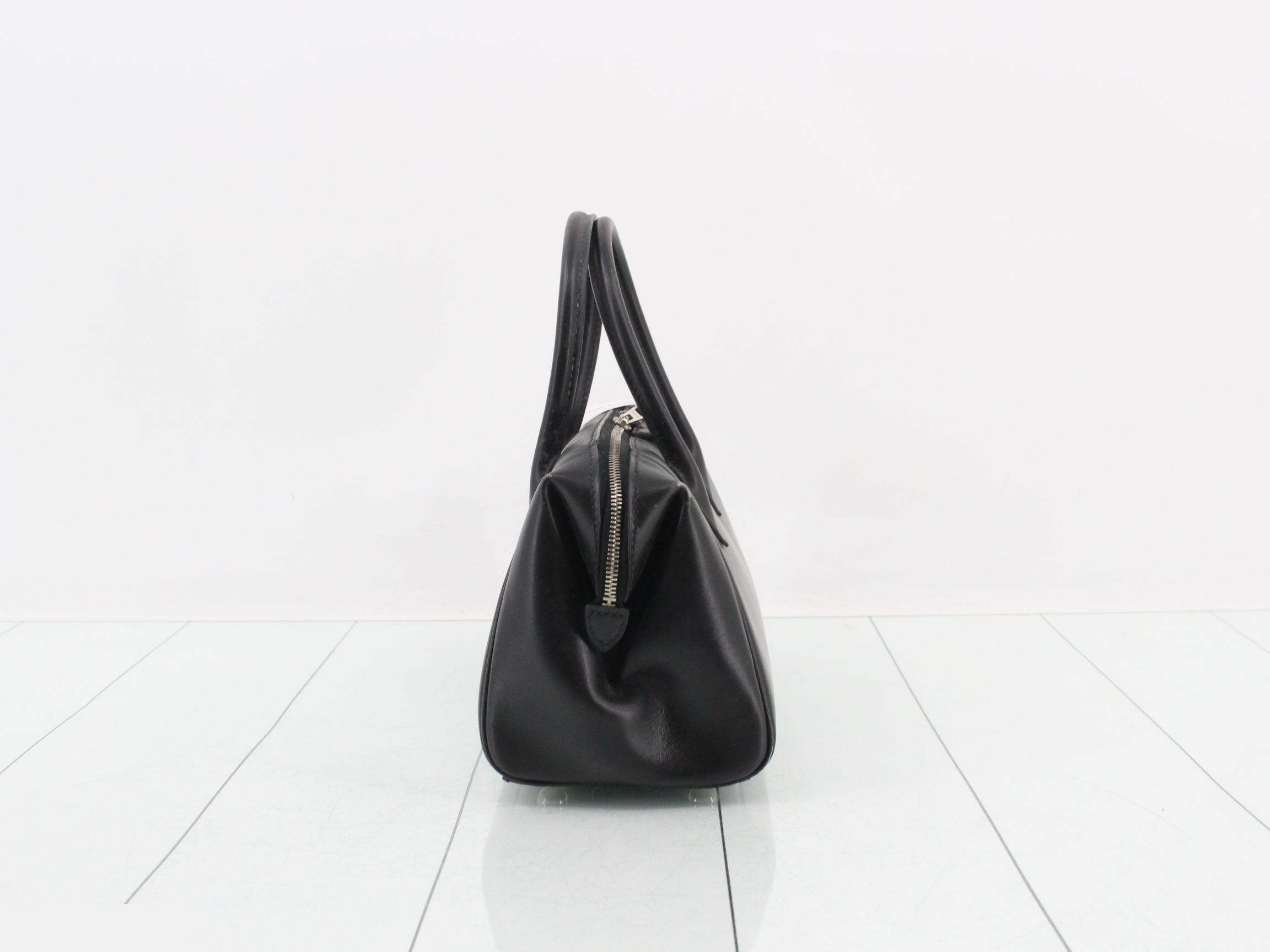 Paris Bombay 27 Black Handbag (Manufacturing stamp unknown) — view 4