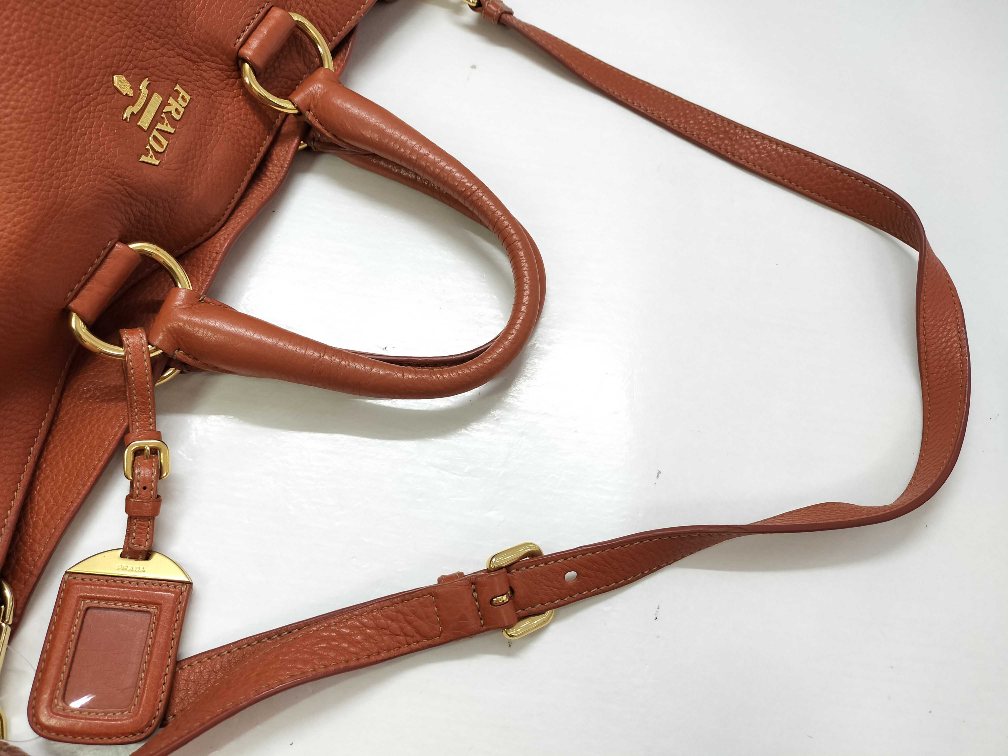brown tote bag — view 3