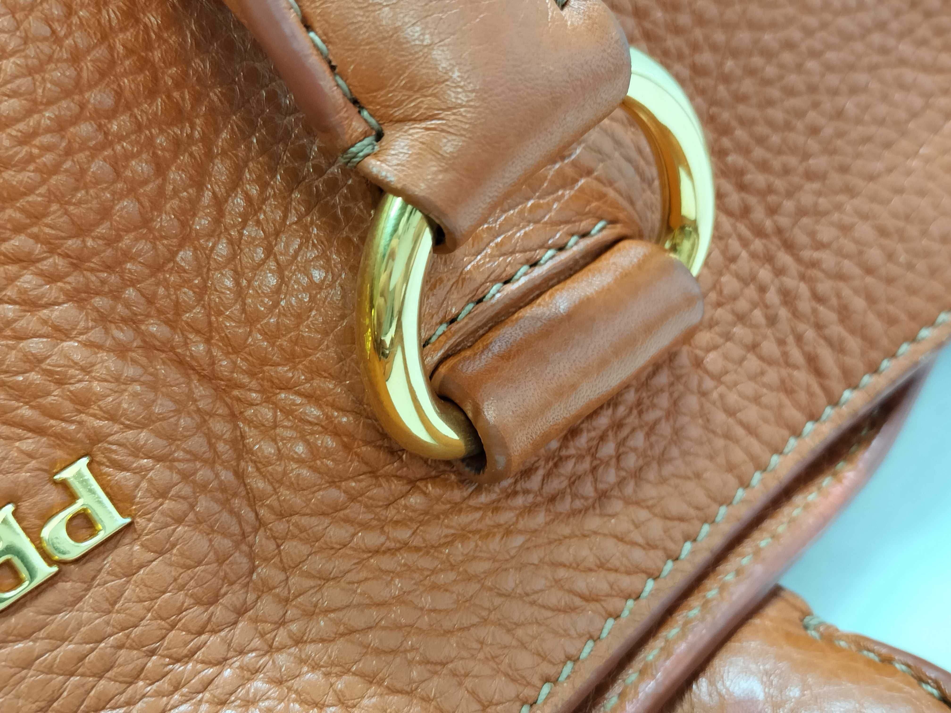 brown tote bag — view 5