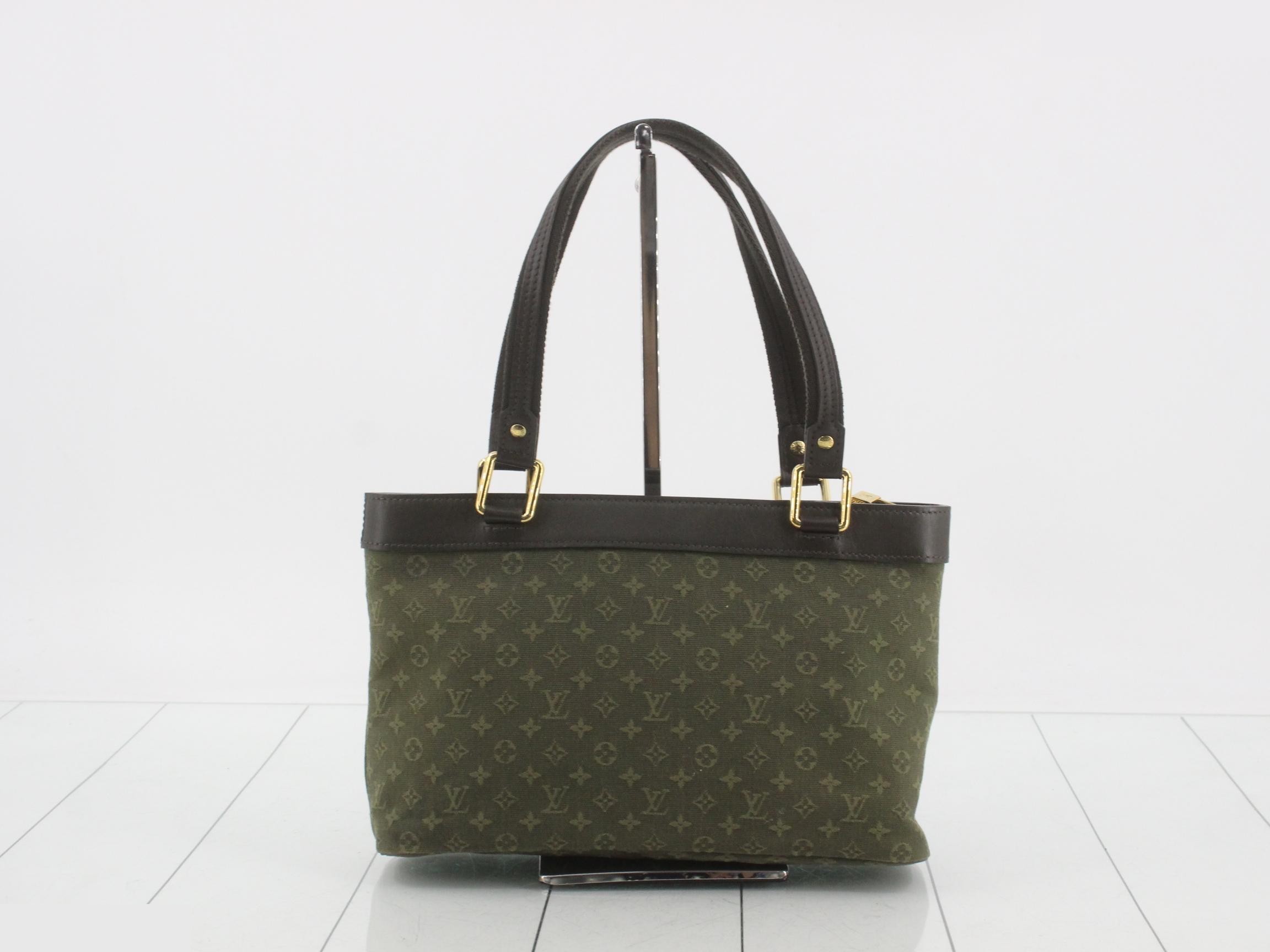 Monogram Mini Lucille PM TST Khaki Tote Bag — view 2