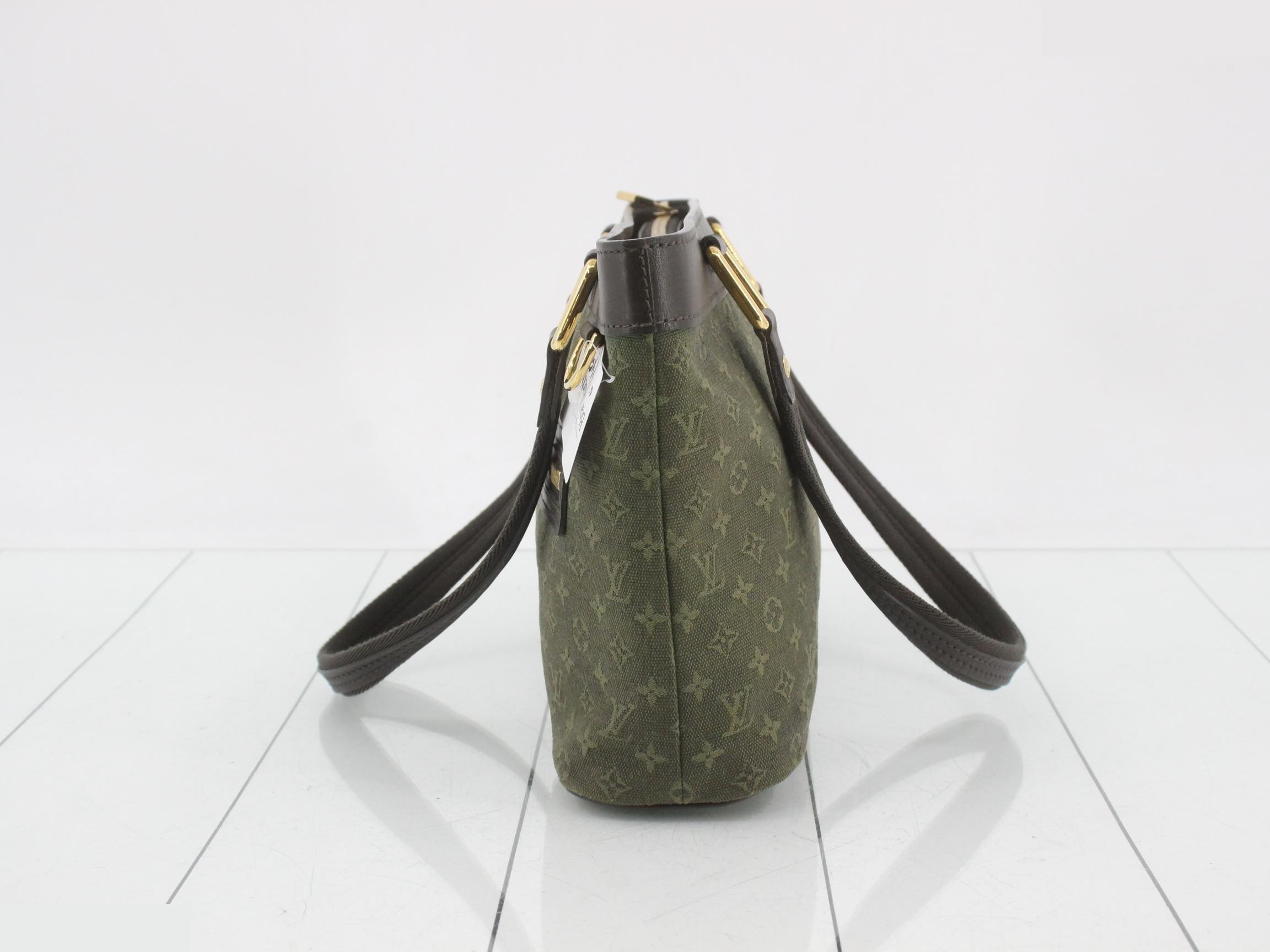 Monogram Mini Lucille PM TST Khaki Tote Bag — view 3