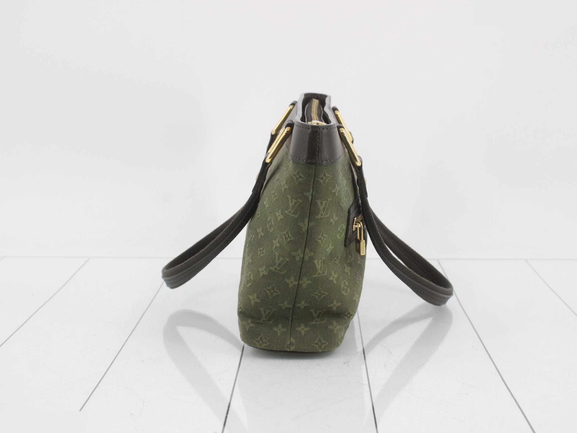 Monogram Mini Lucille PM TST Khaki Tote Bag — view 4