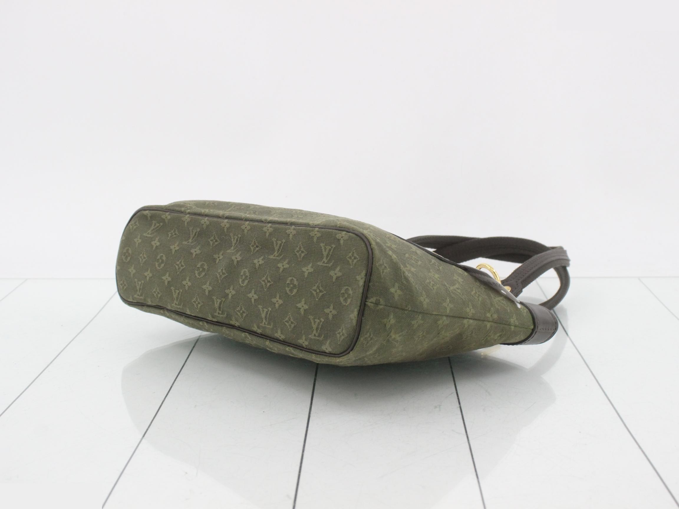Monogram Mini Lucille PM TST Khaki Tote Bag — view 6
