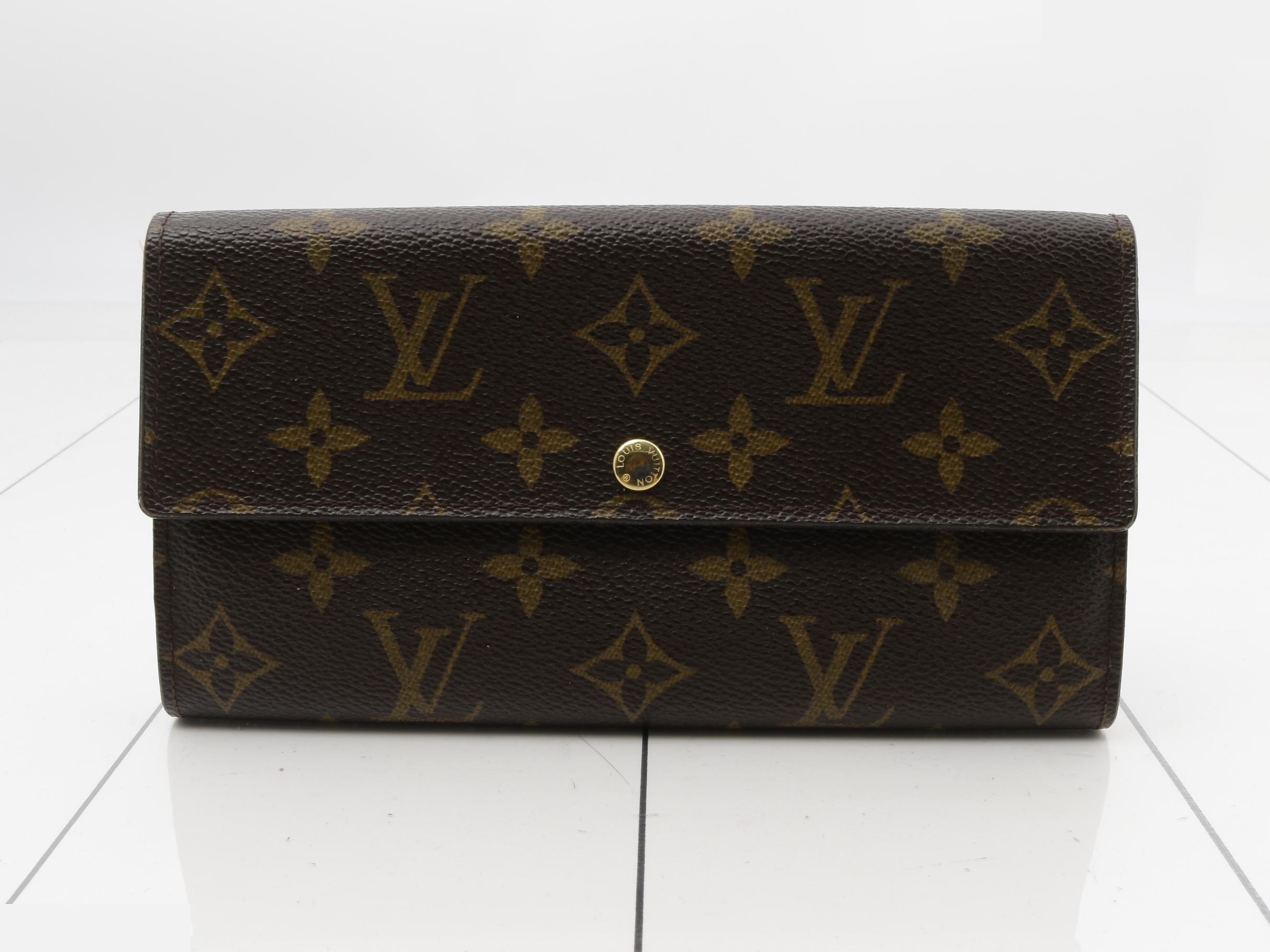 Monogram Portefeuille Sarah Bi-fold Long Wallet — view 2
