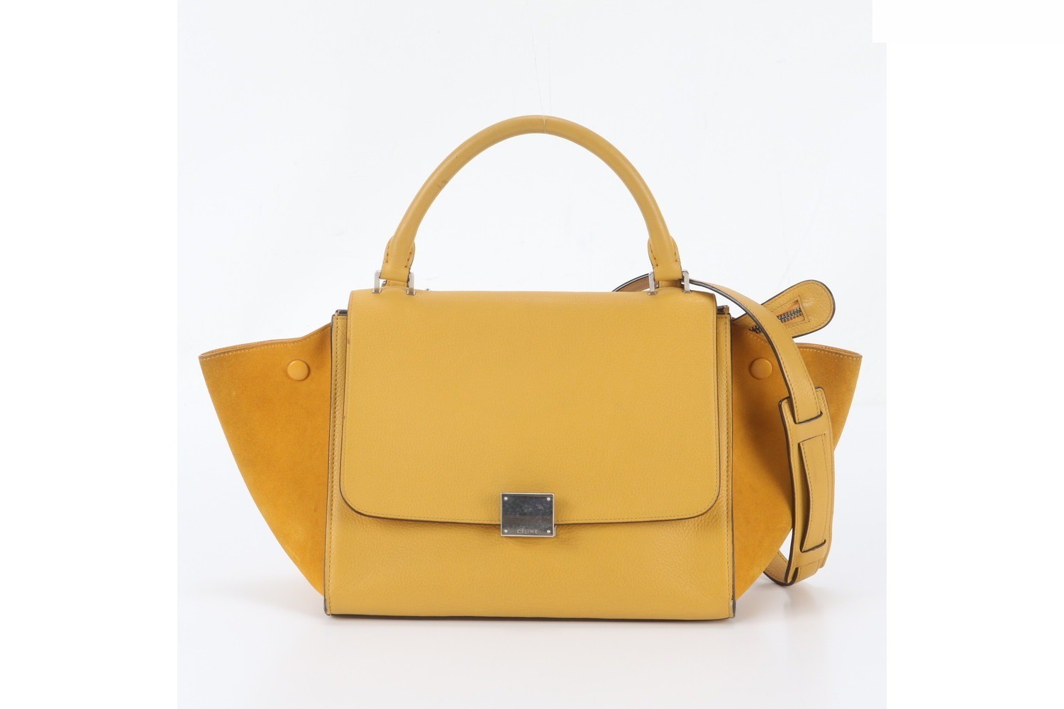 Trapeze Small Leather 2-Way Shoulder Bag