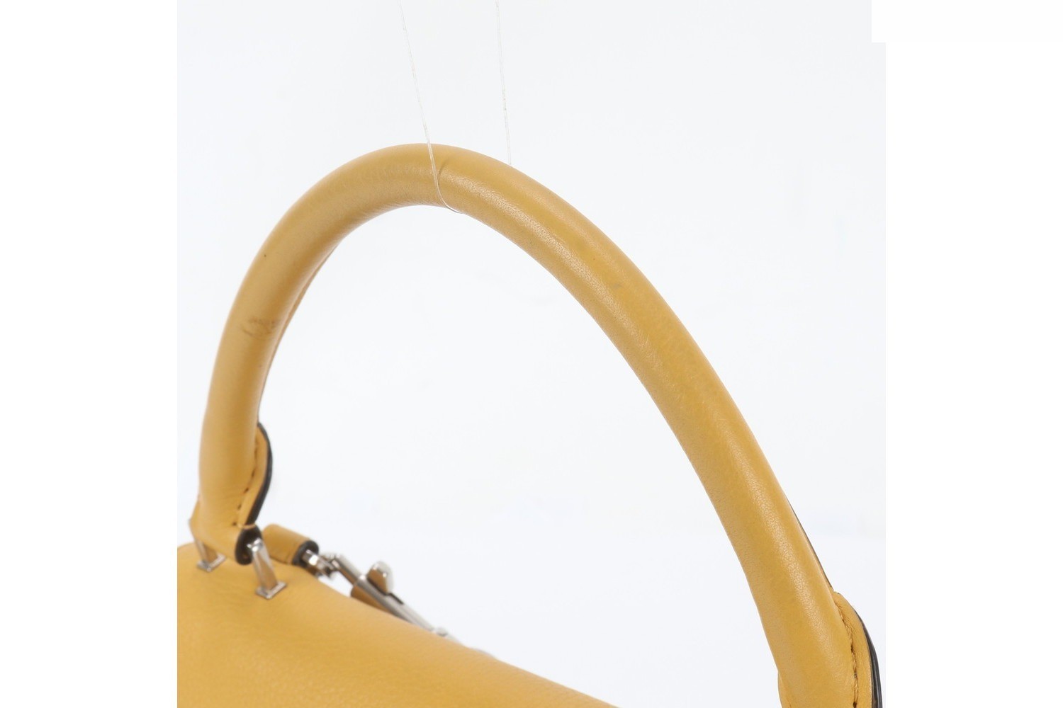 Trapeze Small Leather 2-Way Shoulder Bag — view 2