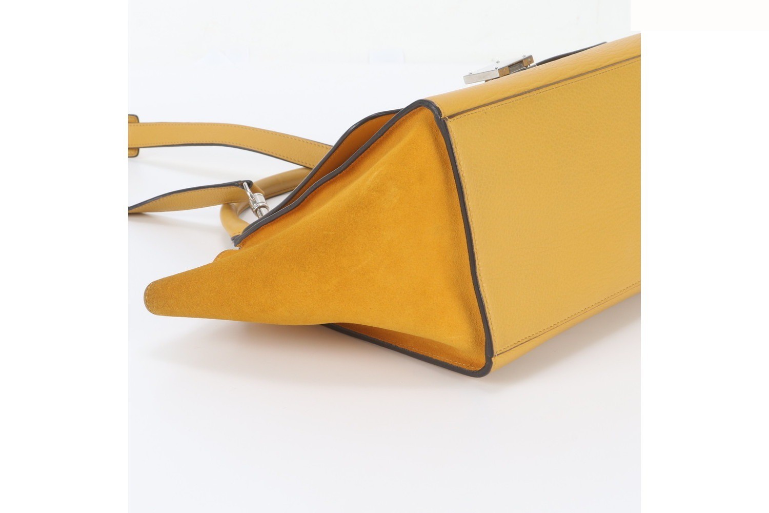 Trapeze Small Leather 2-Way Shoulder Bag — view 6