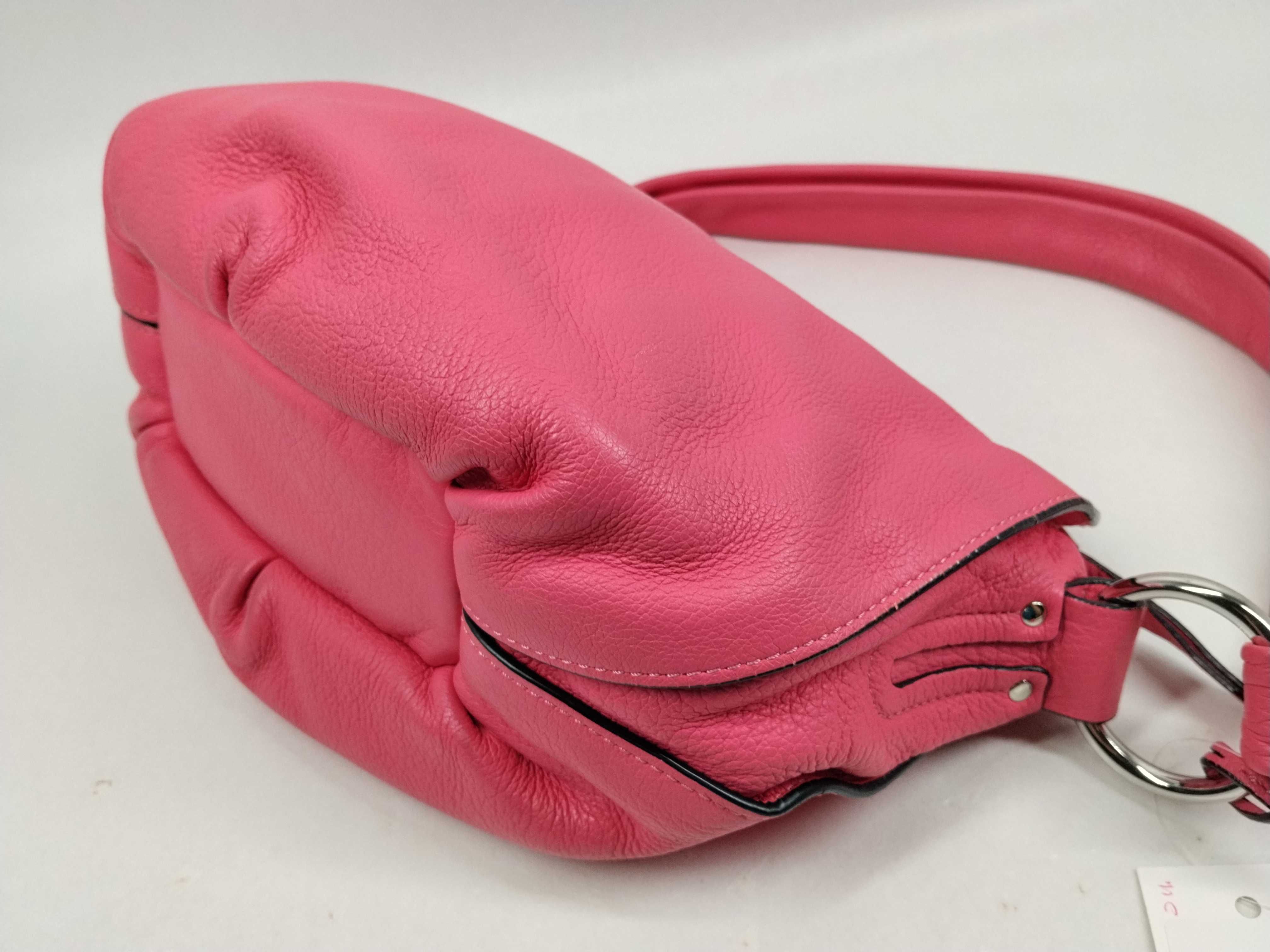 One-Shoulder All-Leather Shoulder Bag — view 6
