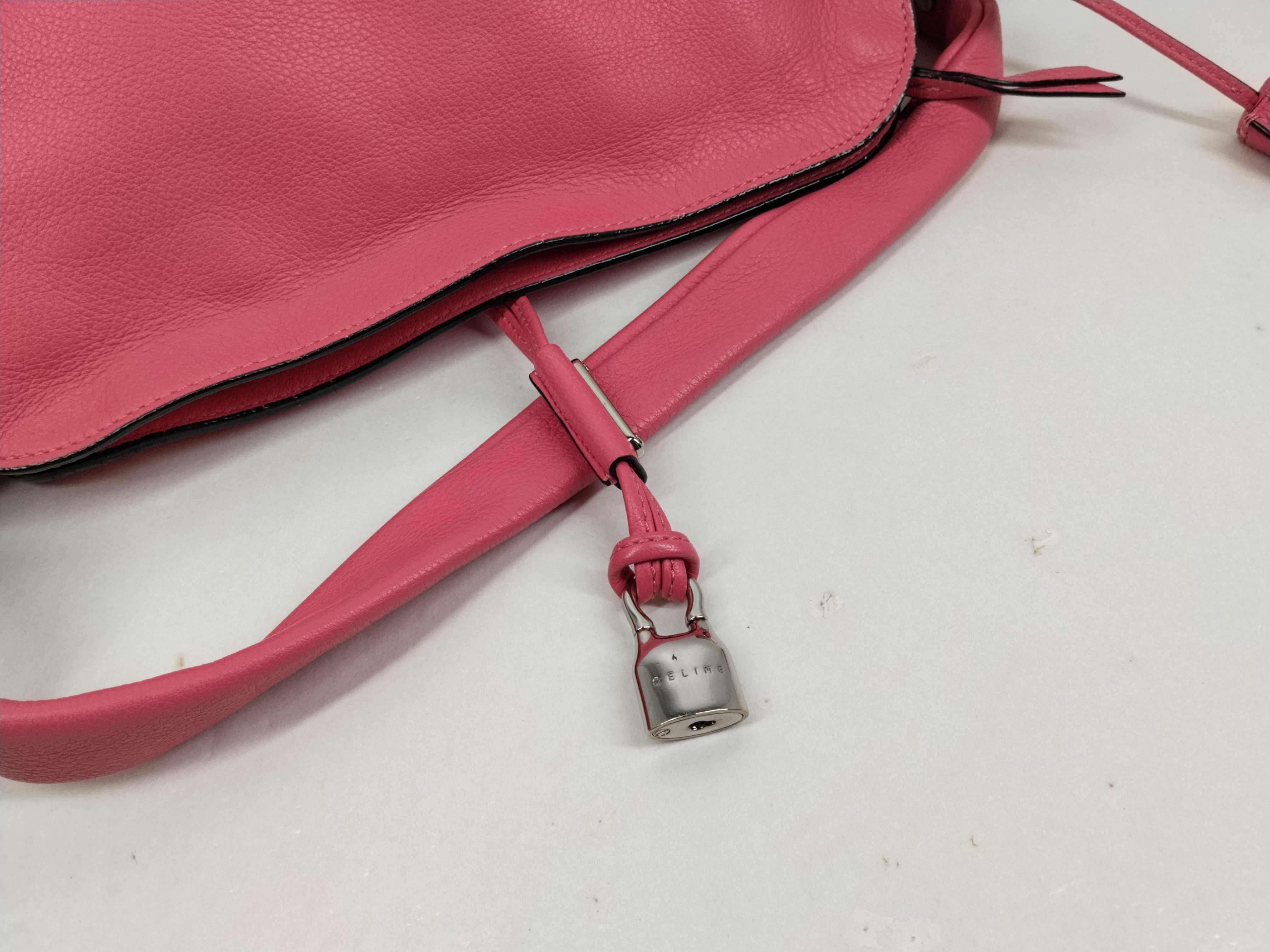 One-Shoulder All-Leather Shoulder Bag — view 8