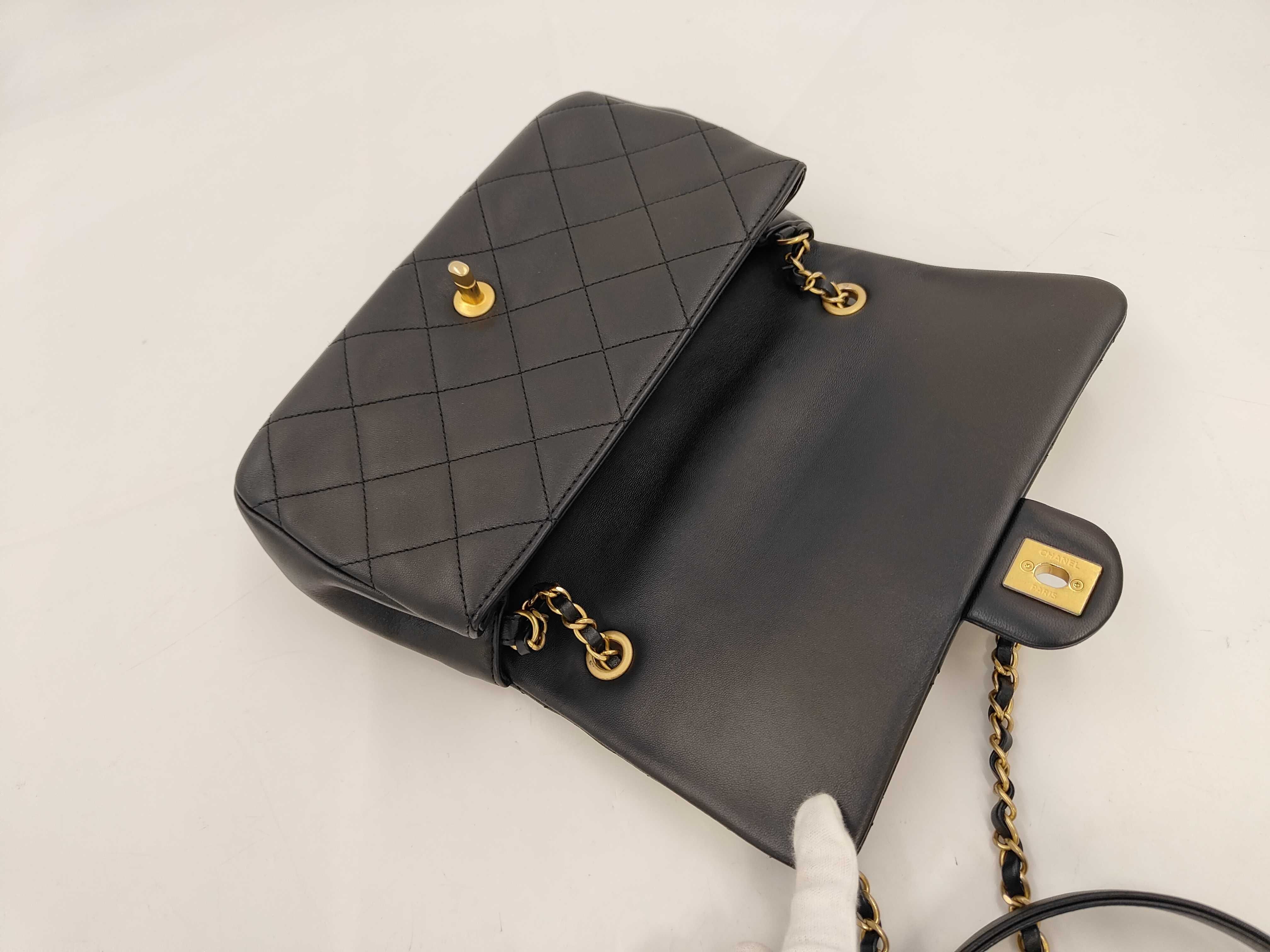 Matelassé Coco Mark Top Handle Shoulder Bag — view 8